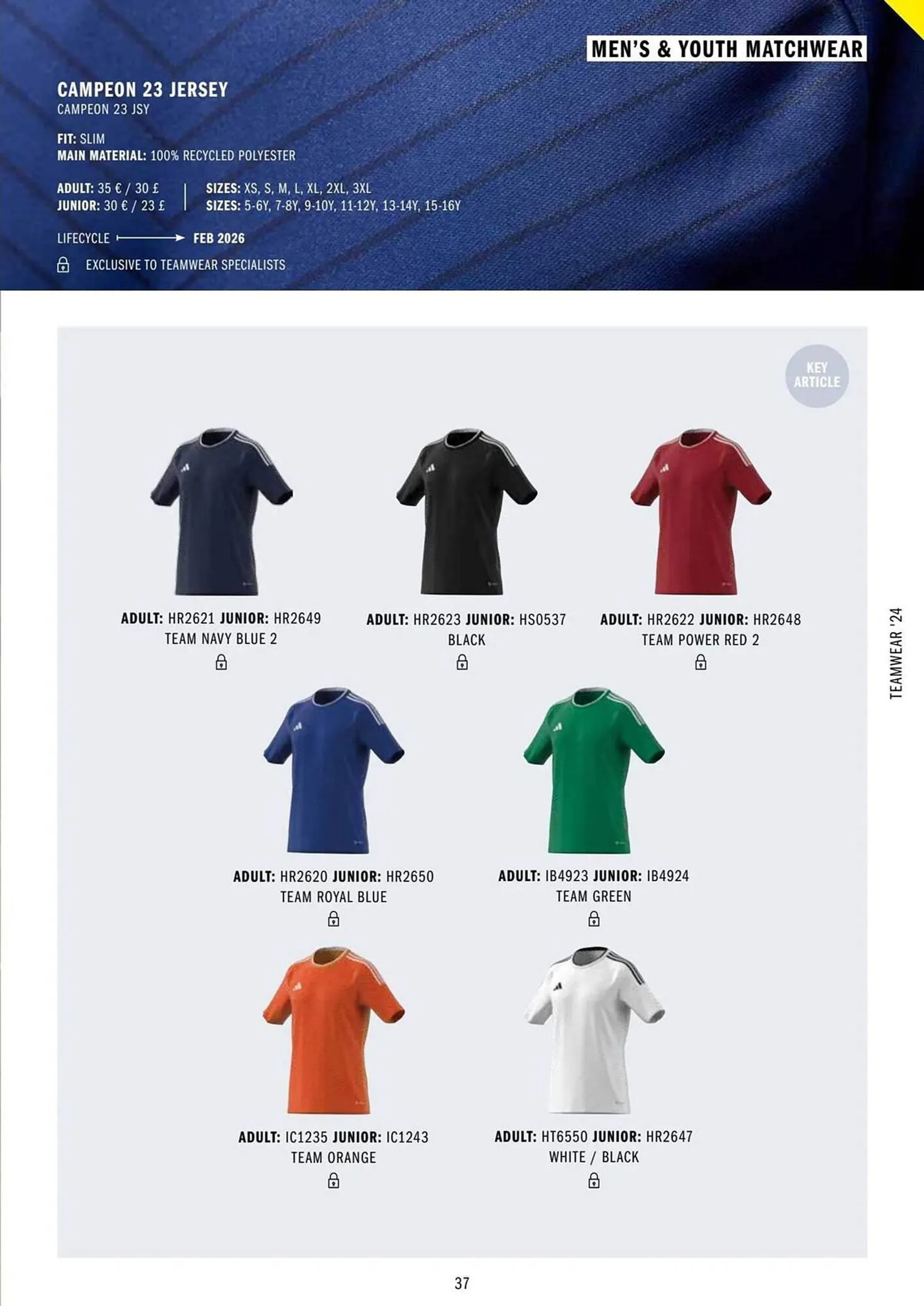 Adidas leaflet from 11 March to 31 December 2024 - Catalogue Page 37