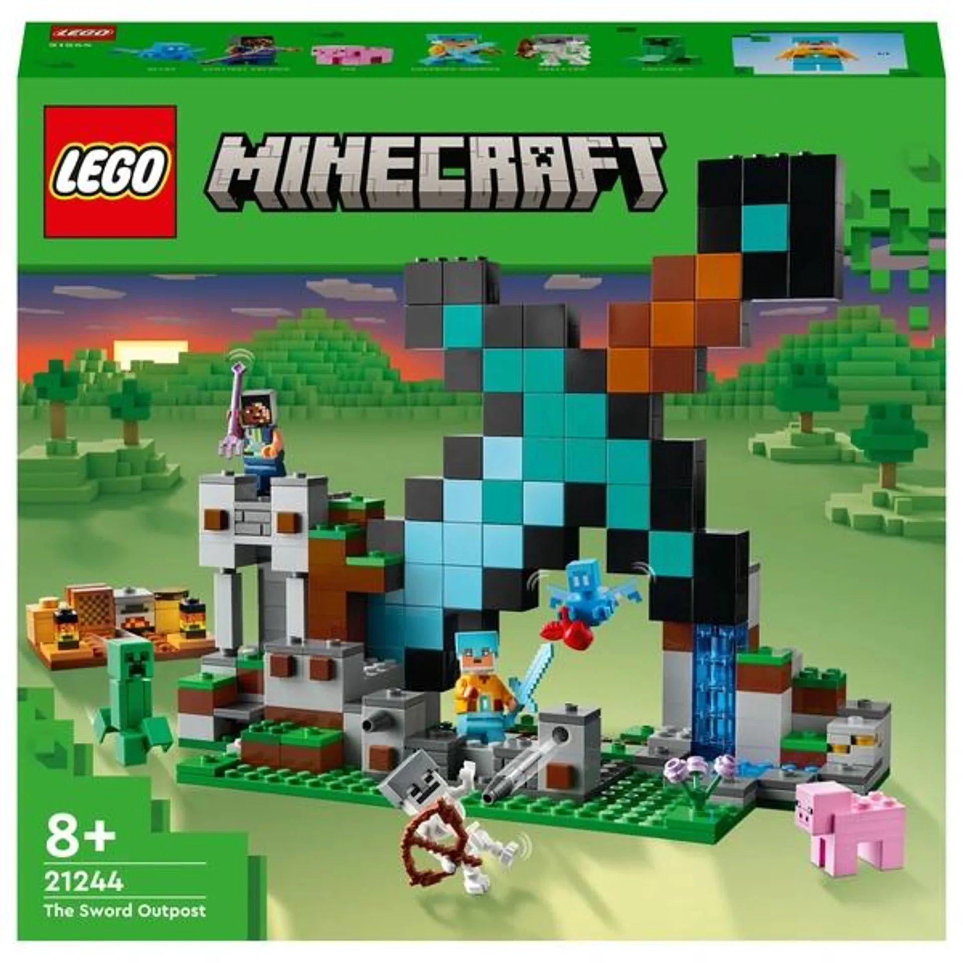 LEGO Minecraft 21244 The Sword Outpost Set