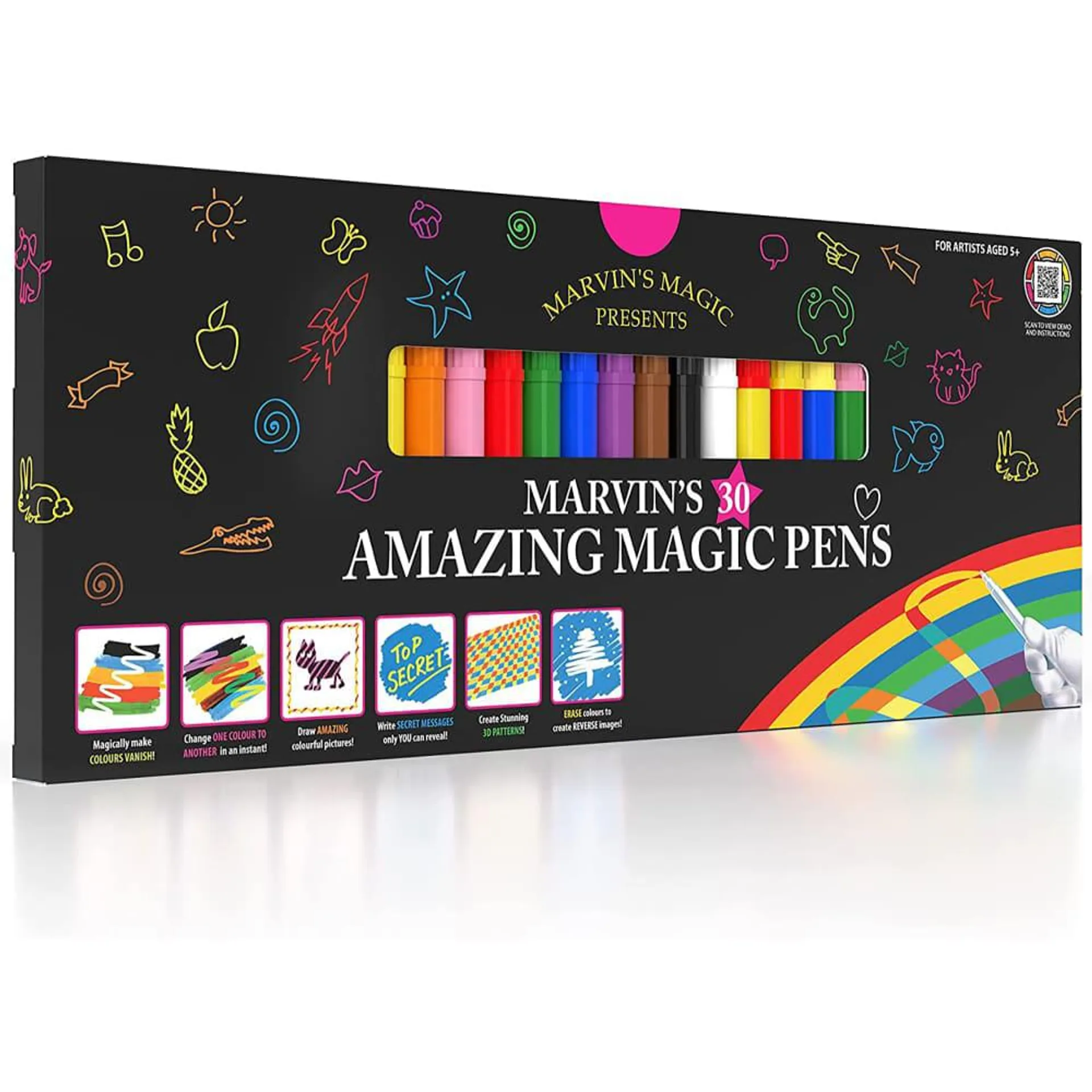 Marvin's Amazing Magic Pens (30 pens set)