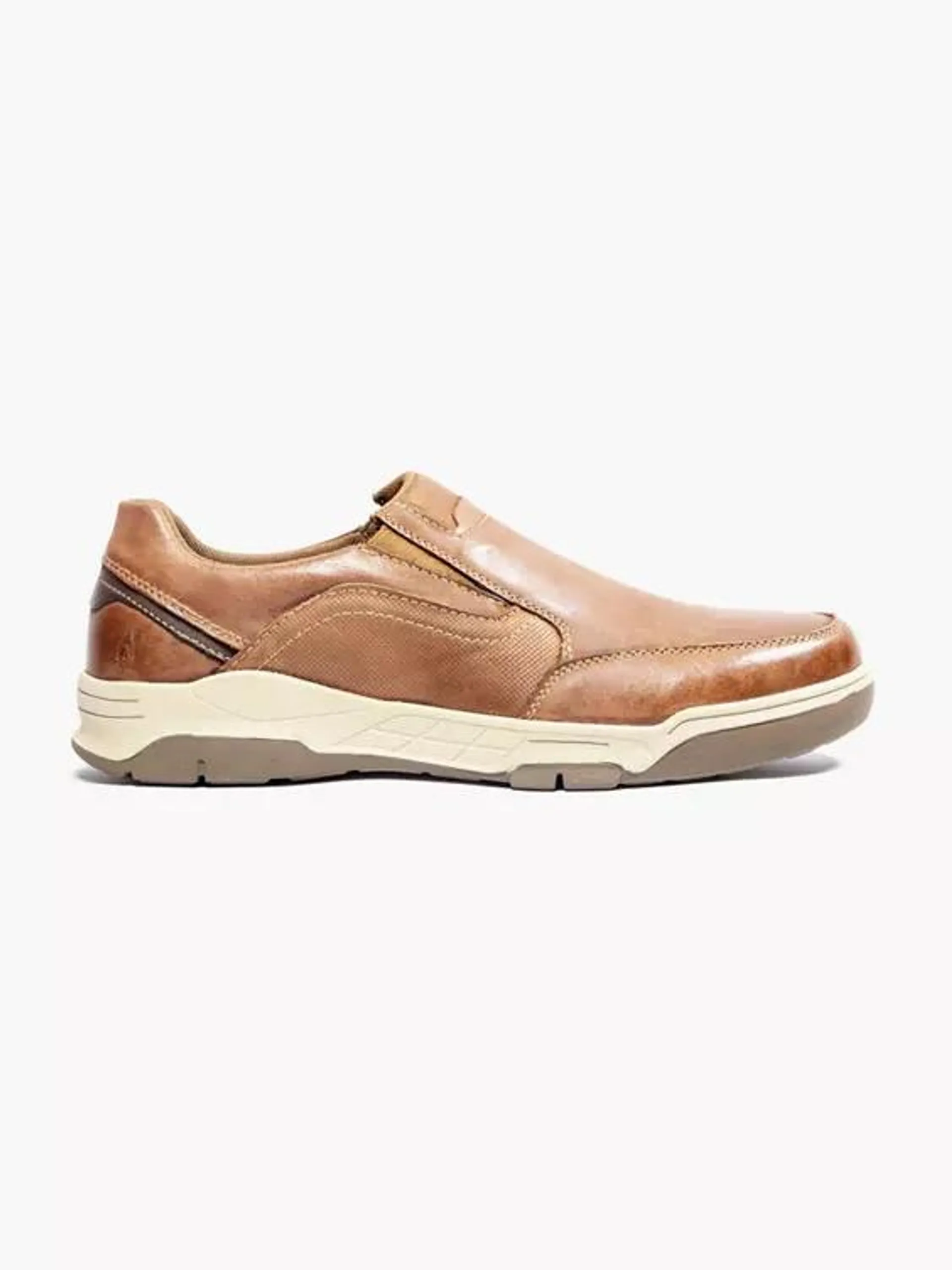 Hush Puppies Fletcher Tan Slip-on Shoe