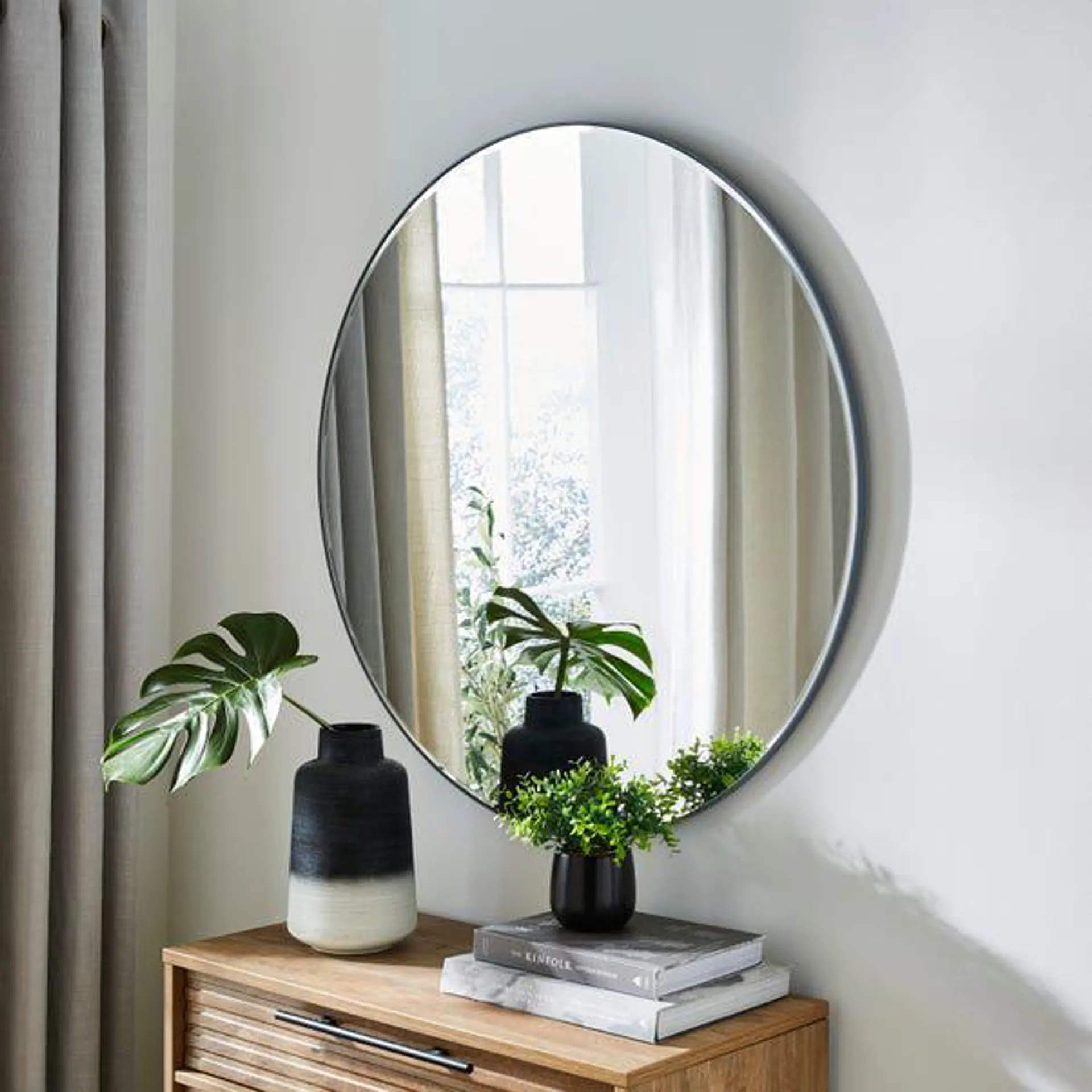 Apartment Round 95cm Wall Mirror