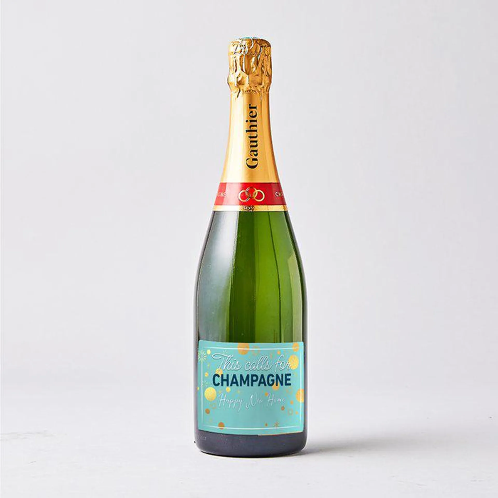 Personalised New Home Champagne 75cl