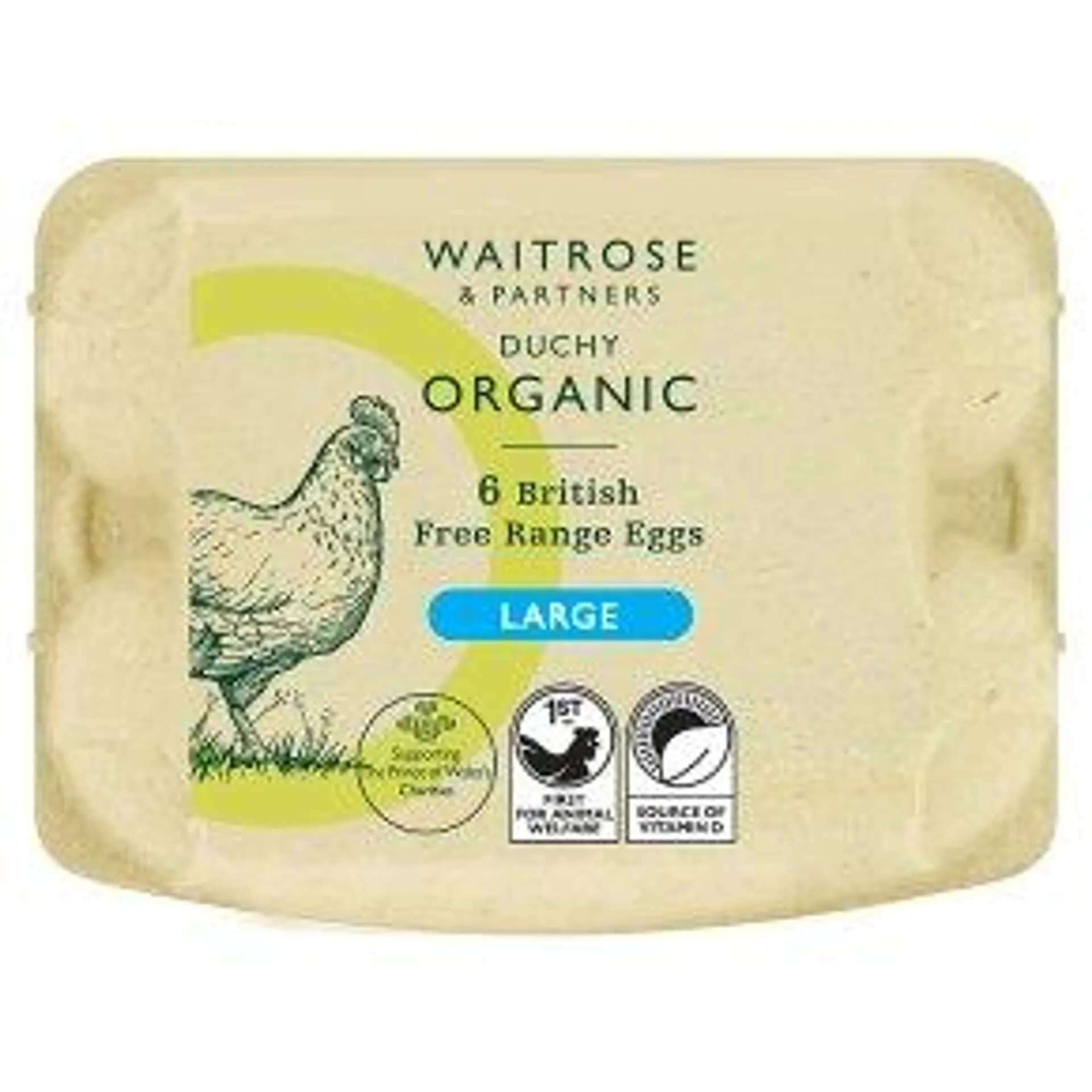 Duchy Organic British Free Range Eggs Large