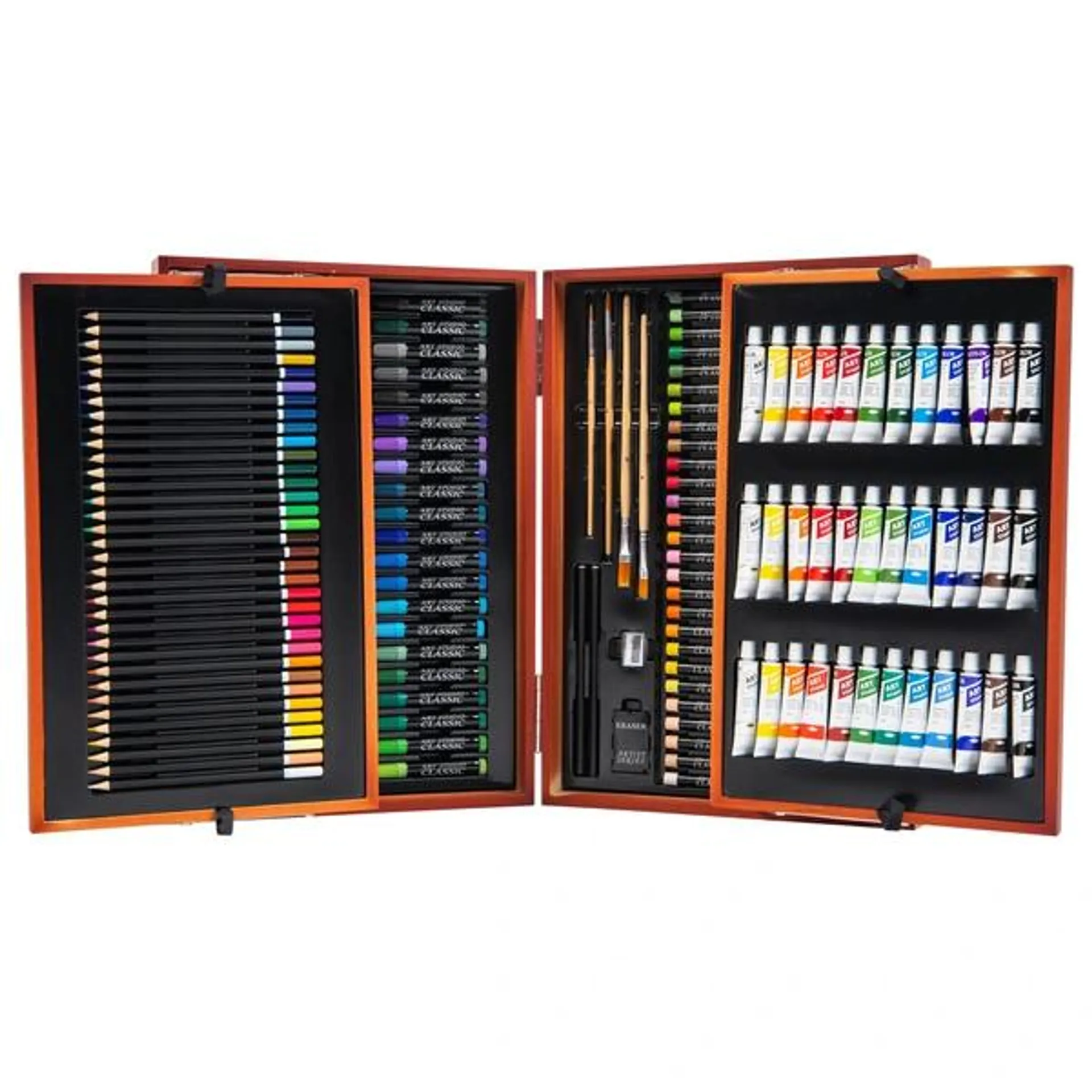 175 Piece Wooden Art Set