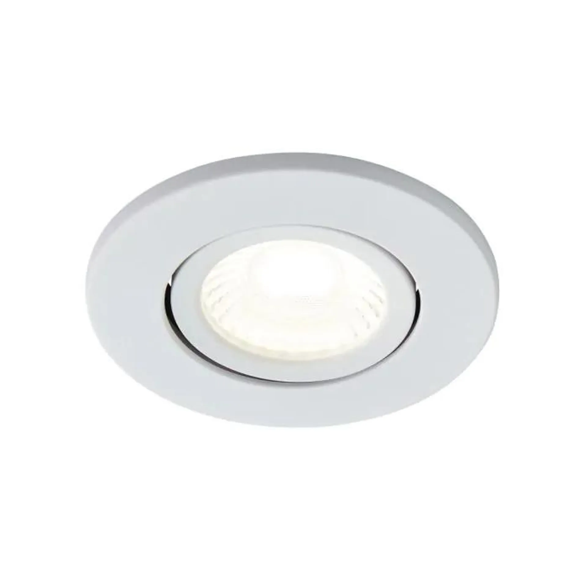 Cal Fire Rated LED IP65 Downlight, Matte White