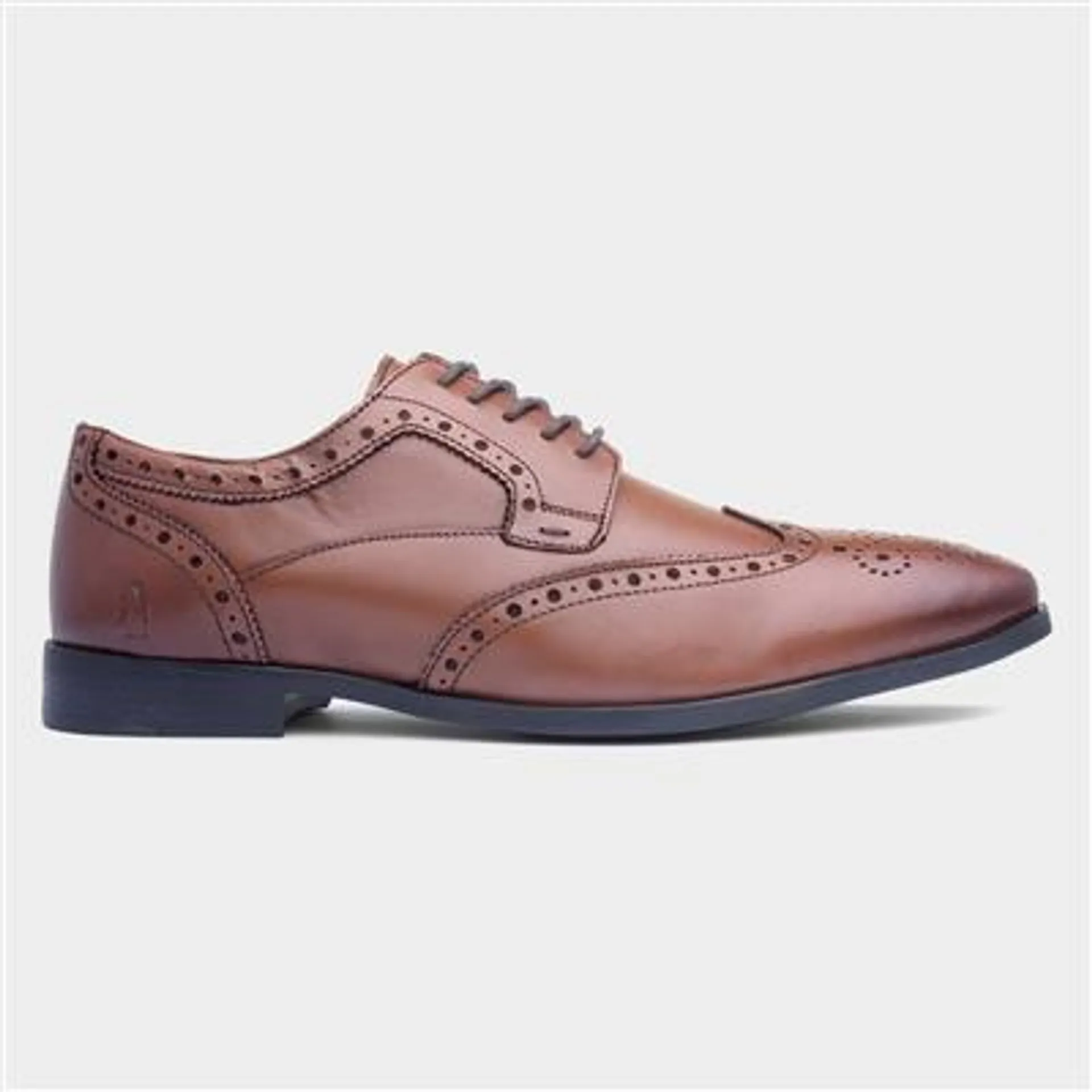 Elliot Mens Tan Leather Brogue Shoe