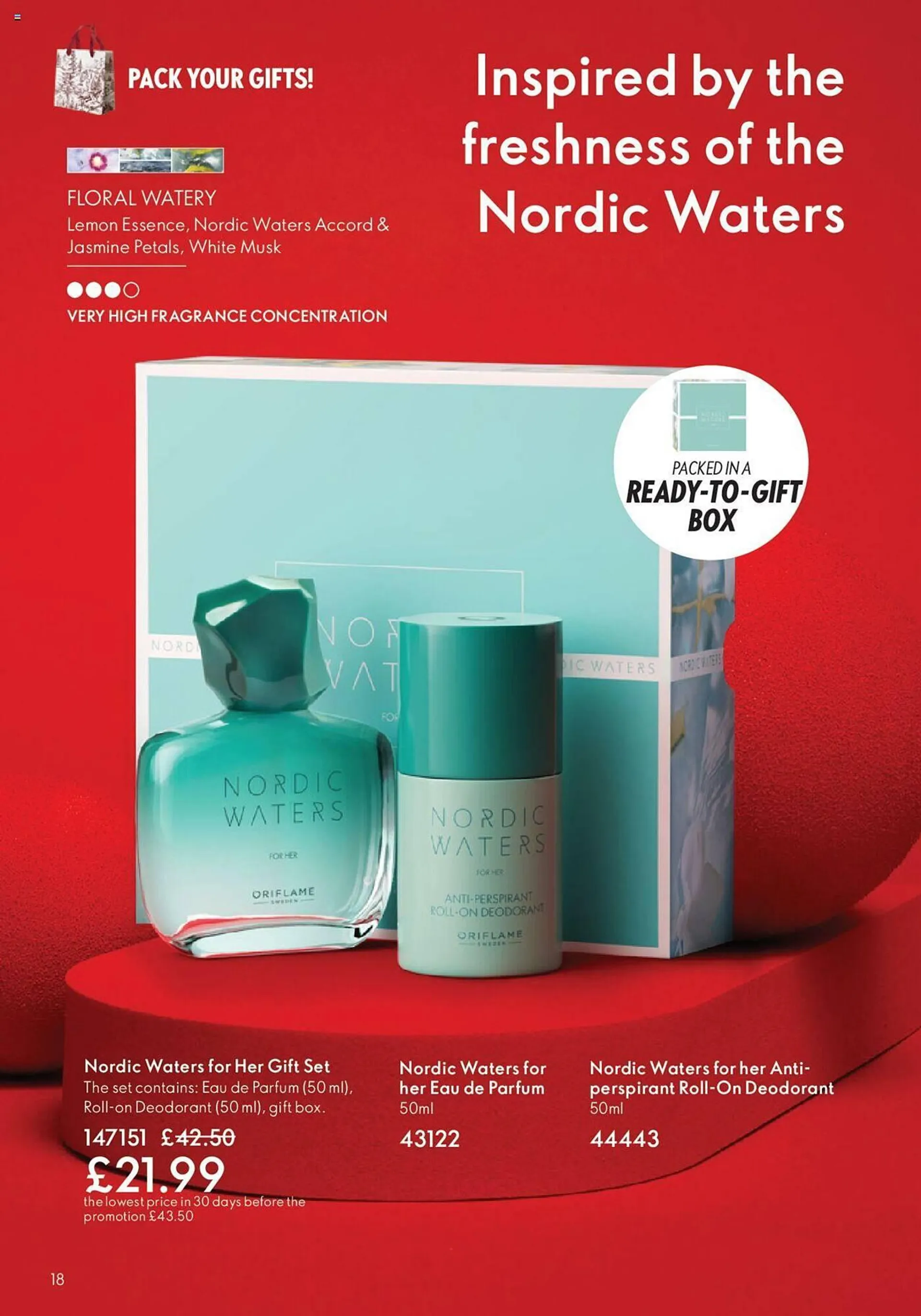 Oriflame leaflet from 3 October to 13 November 2024 - Catalogue Page 18