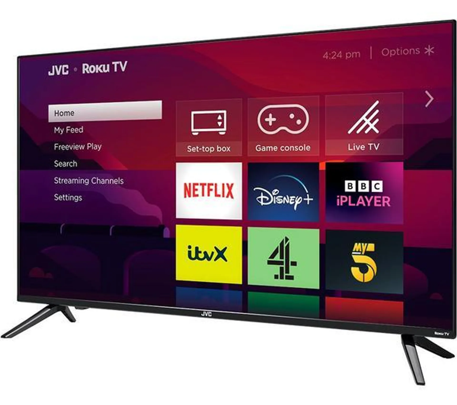 JVC LT-40CR330 Roku TV 40" Smart Full HD HDR LED TV