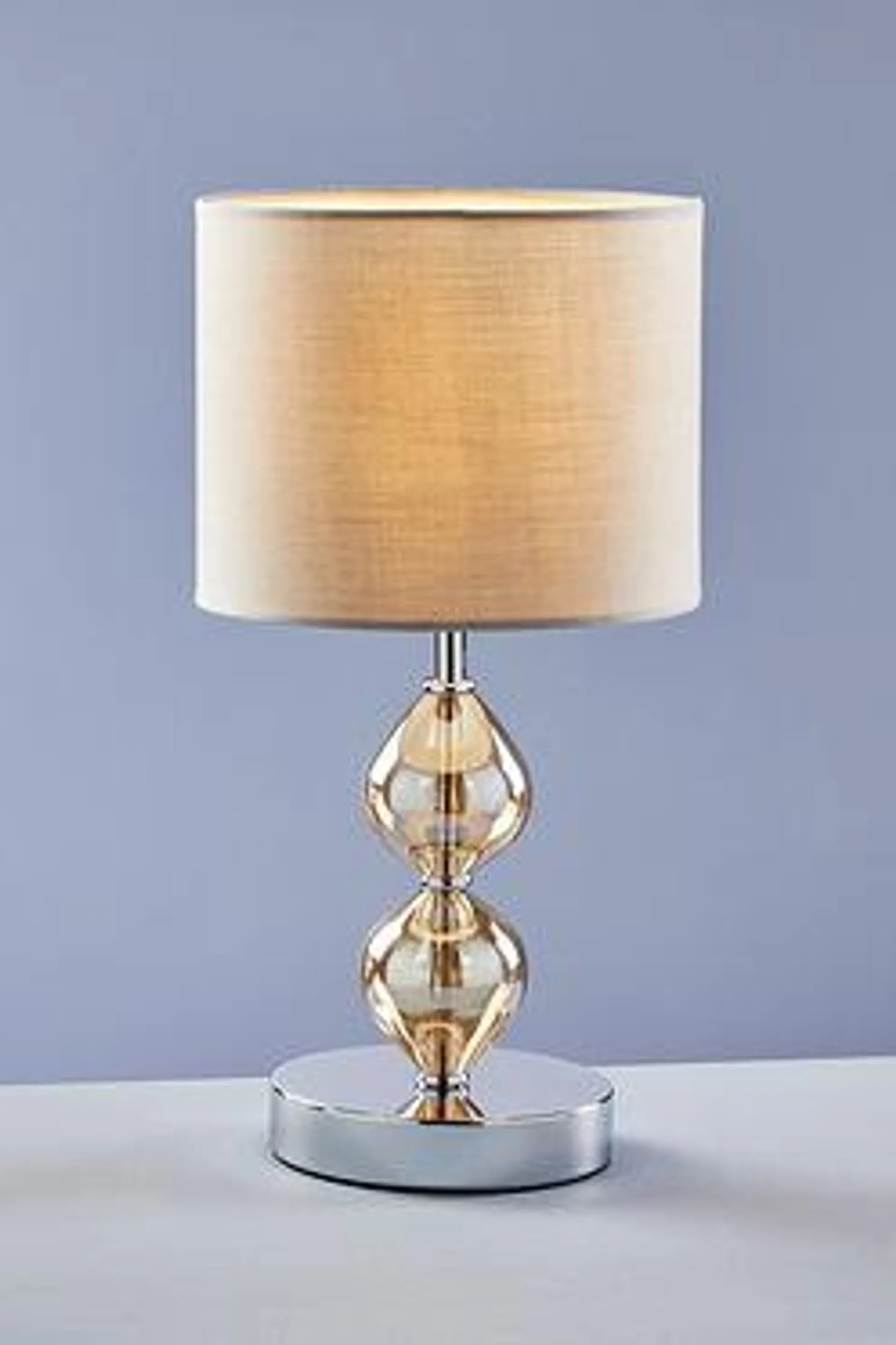 Glass Pebble Table Lamp