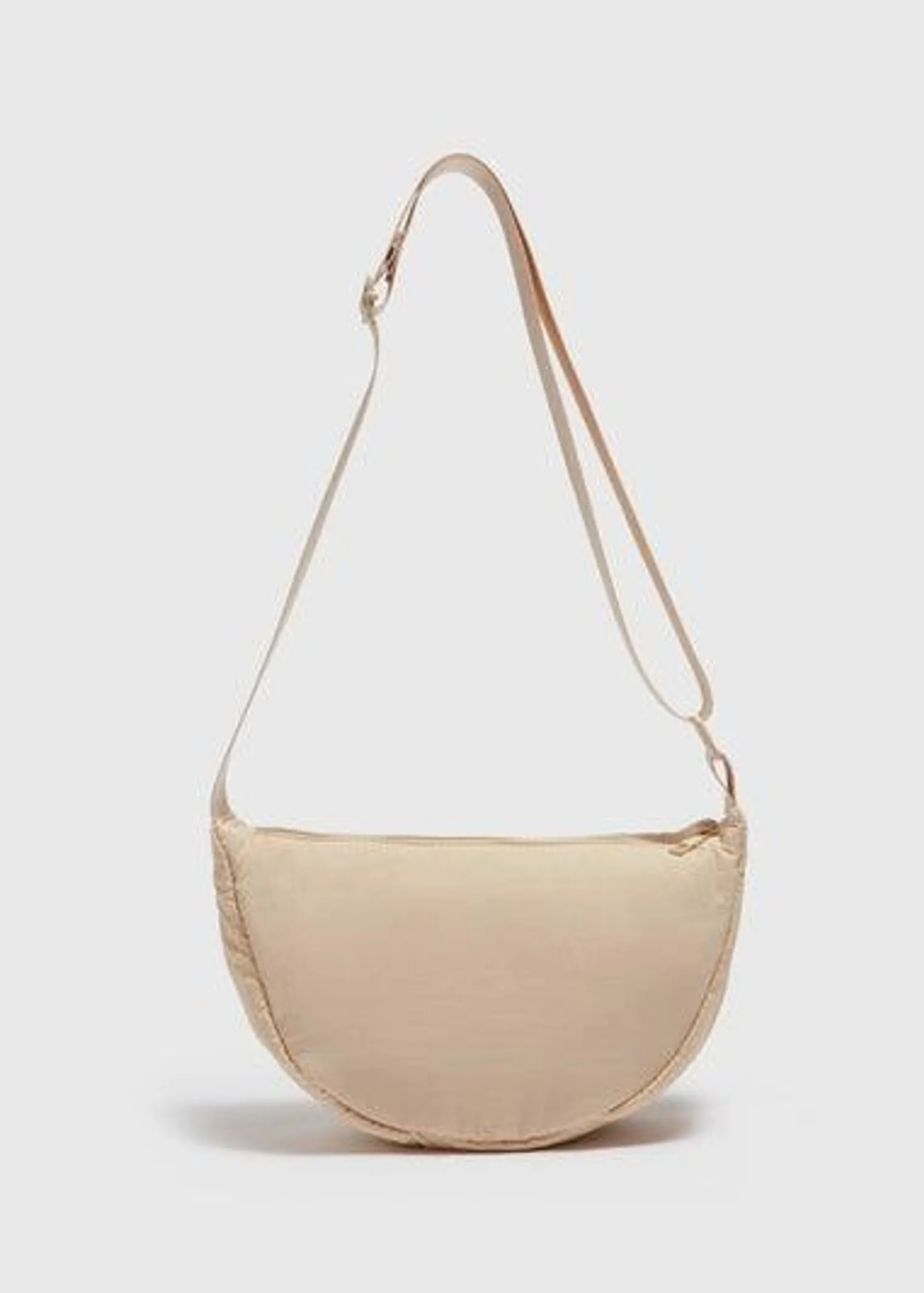 Stone Nylon Moon Bag