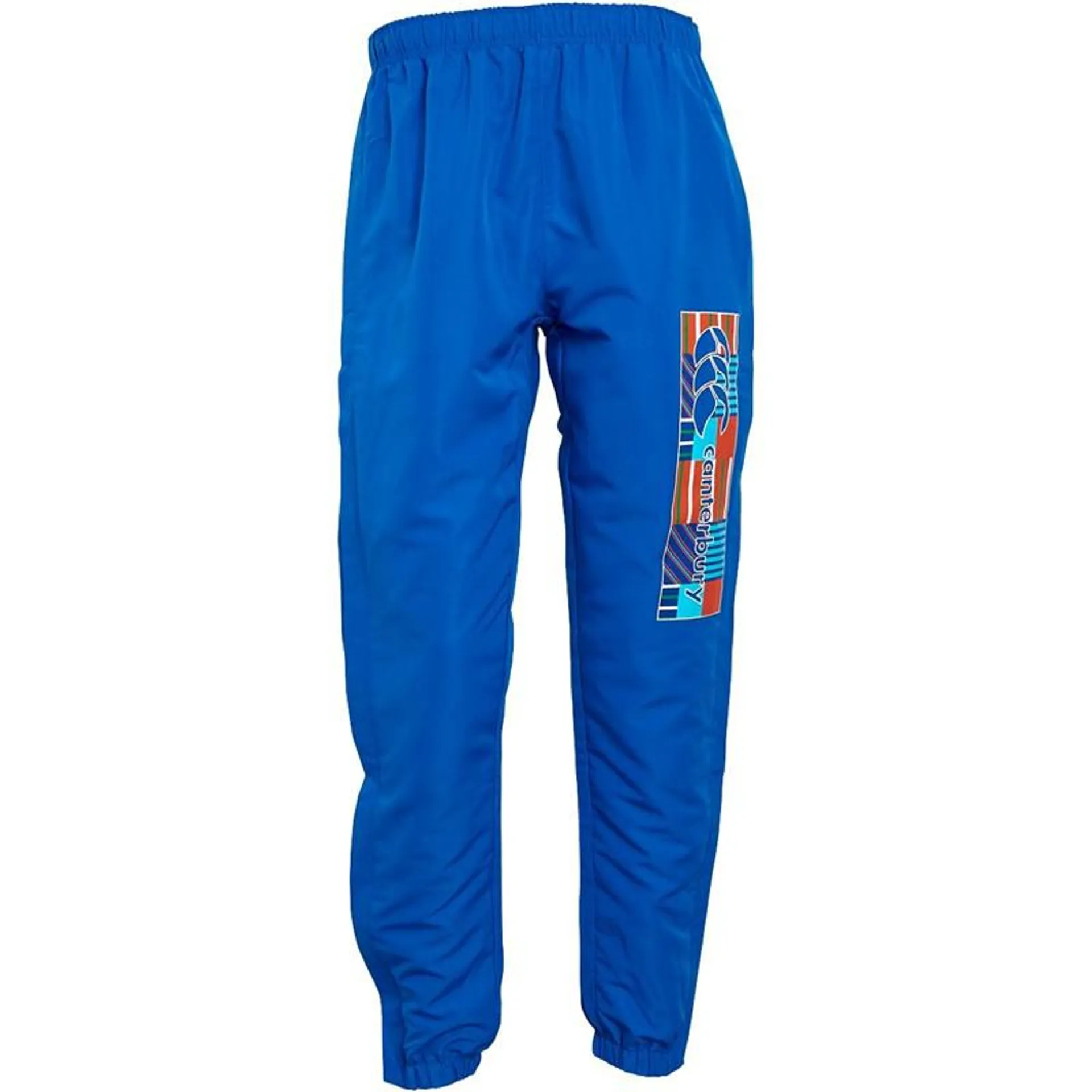 Canterbury Mens Uglies Logo Tapered Cuff Stadium Pants Blue