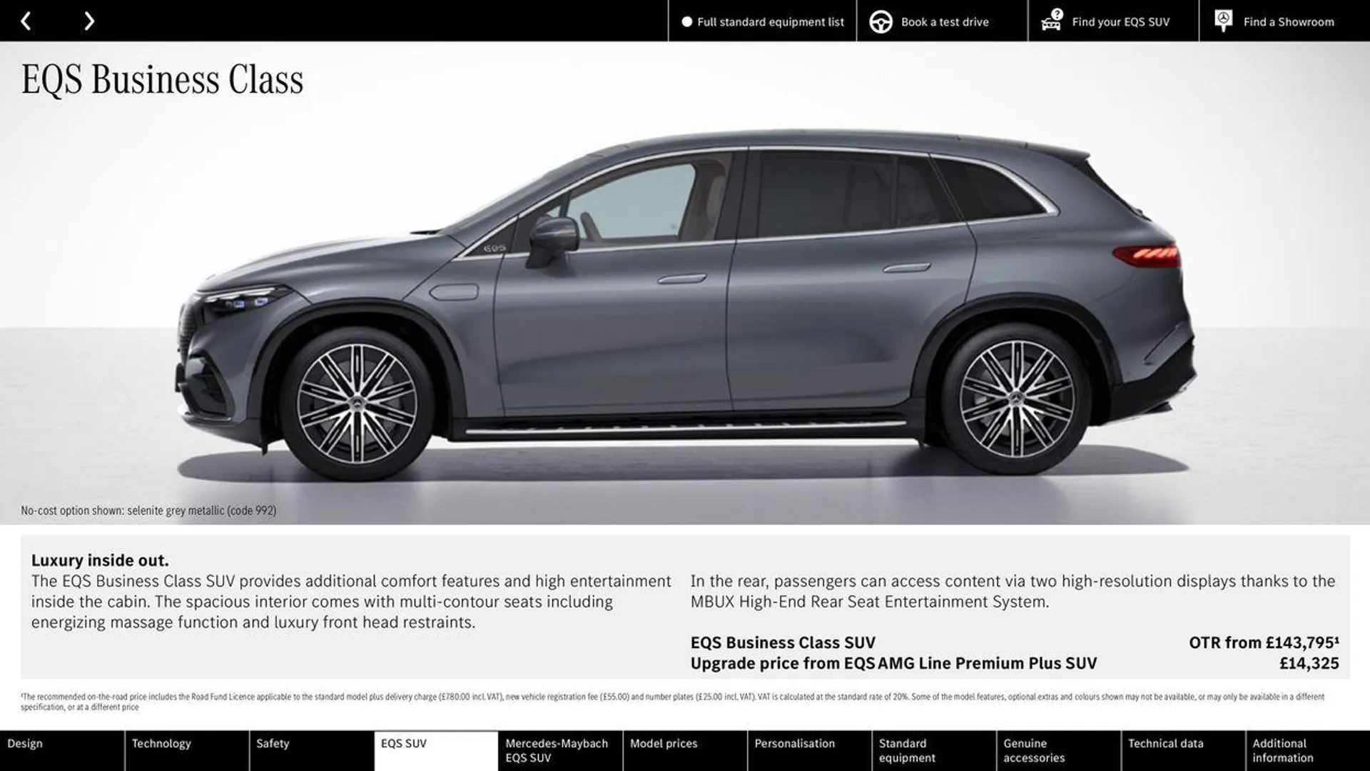 Mercedes Benz New EQS SUV from 10 August to 10 August 2025 - Catalogue Page 27