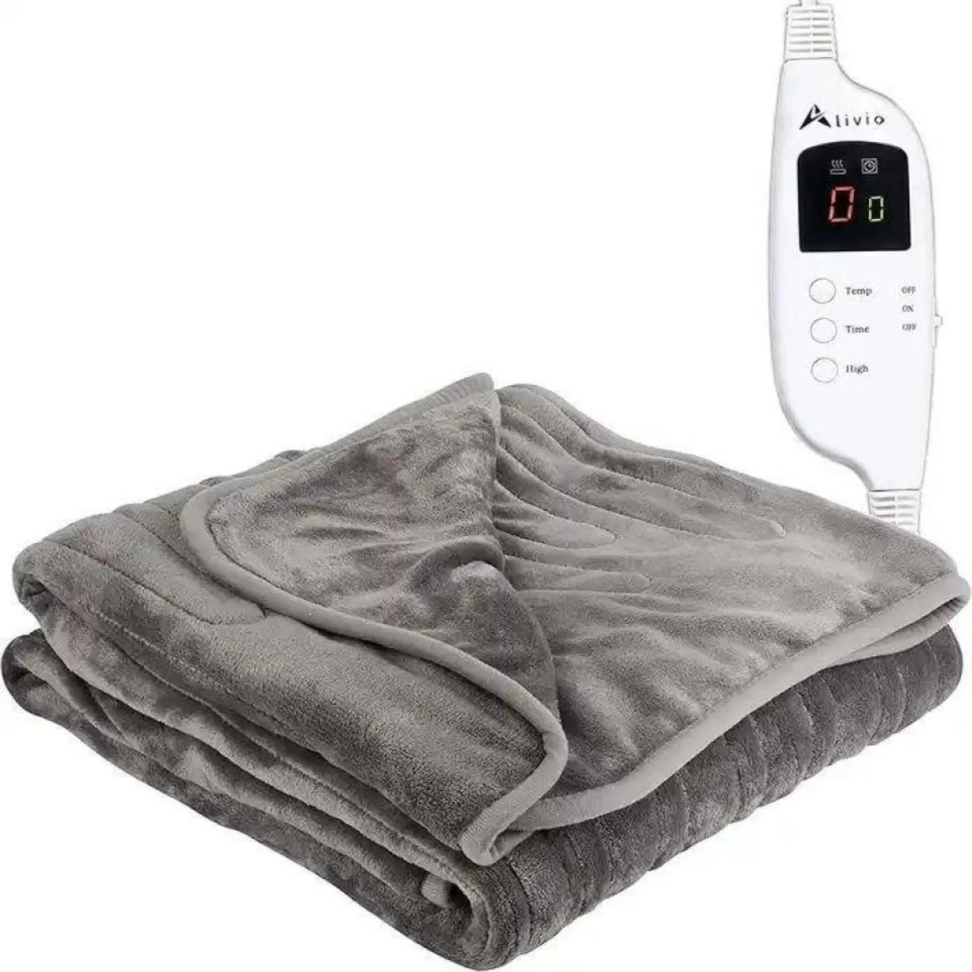 Alivo Flannel Low Energy Heated Blanket