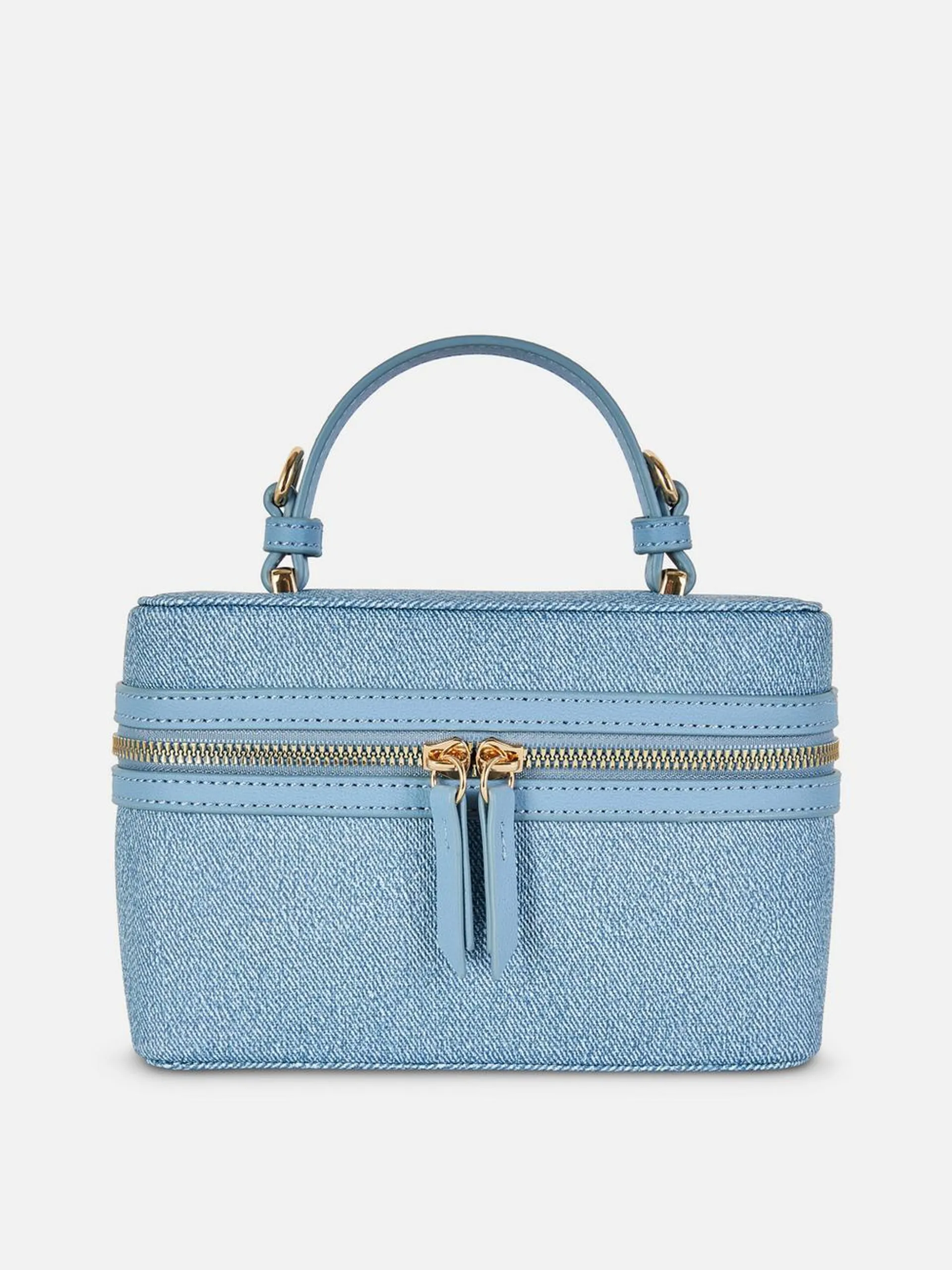 Denim Vanity Crossbody Bag