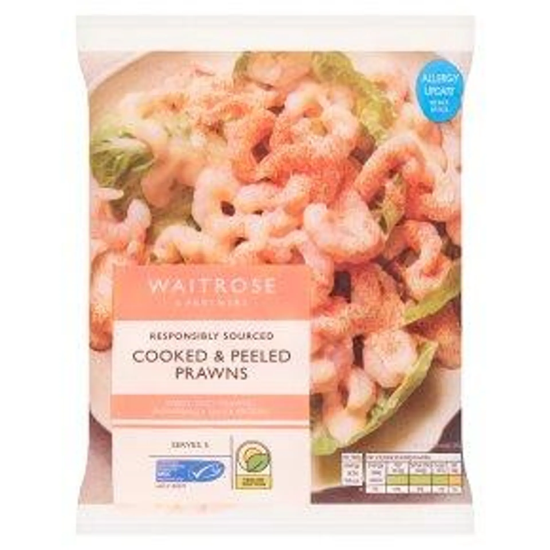 Waitrose MSC Peeled Prawns