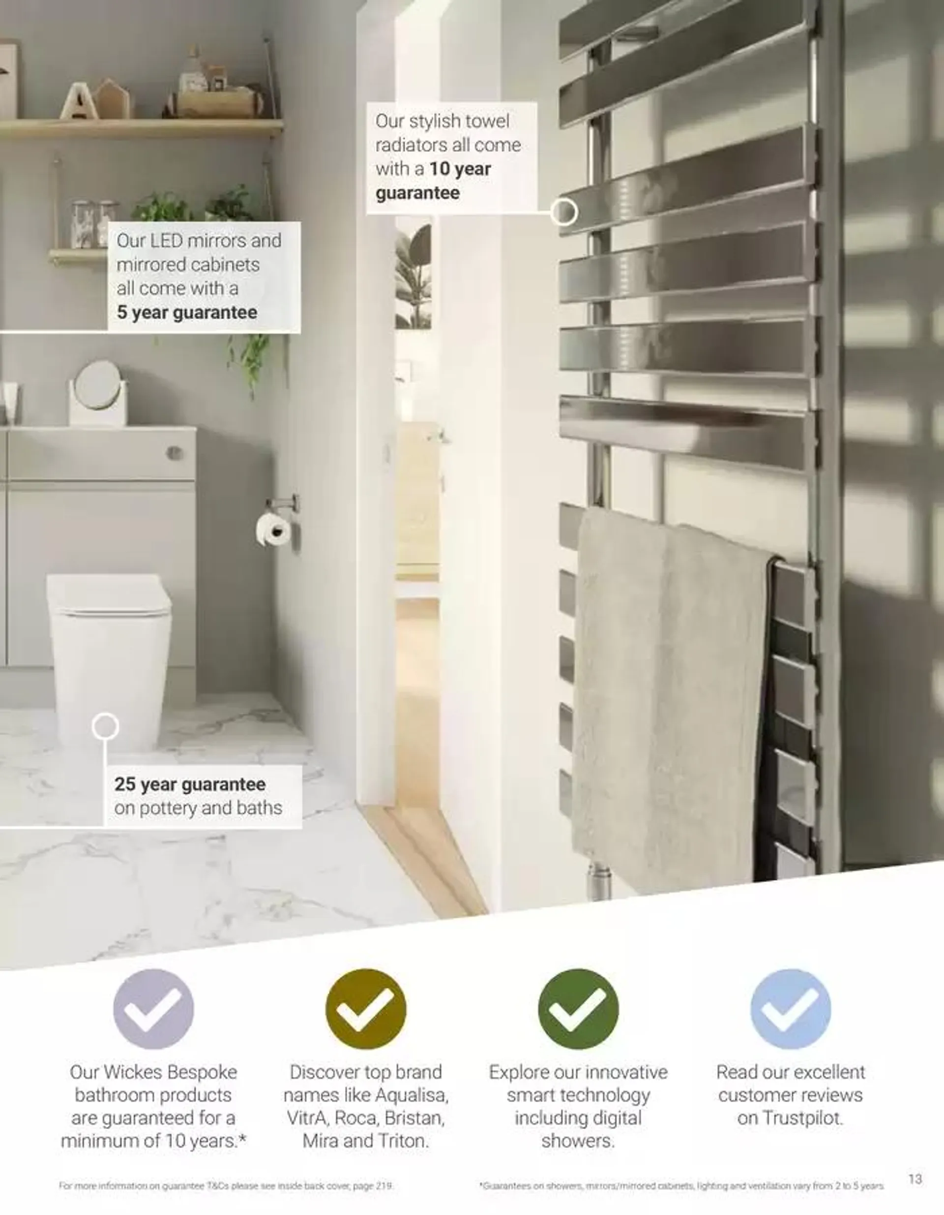 Wickes Bespoke Bathrooms brochure from 5 November to 31 December 2024 - Catalogue Page 13