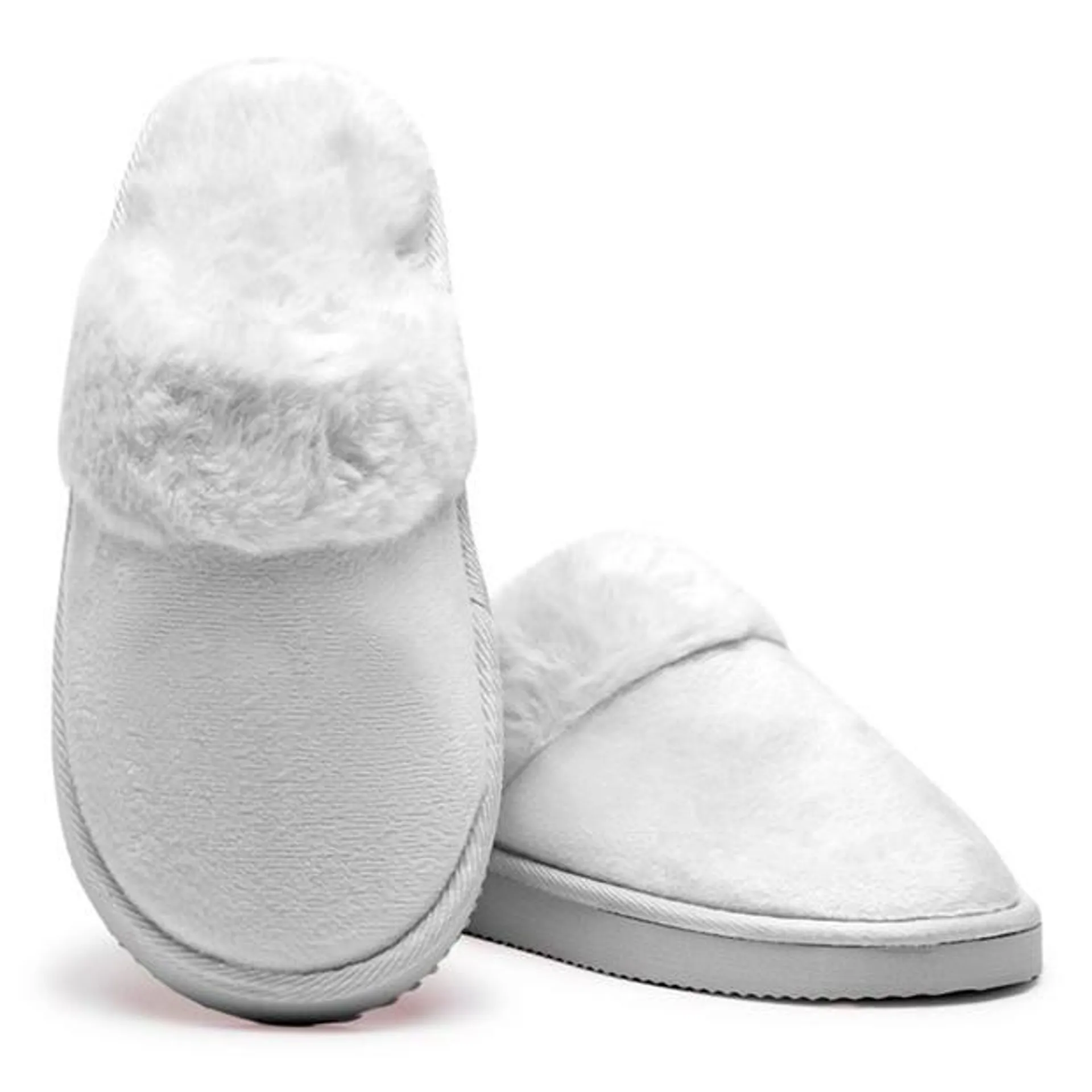 Faux Fur Mule Slippers