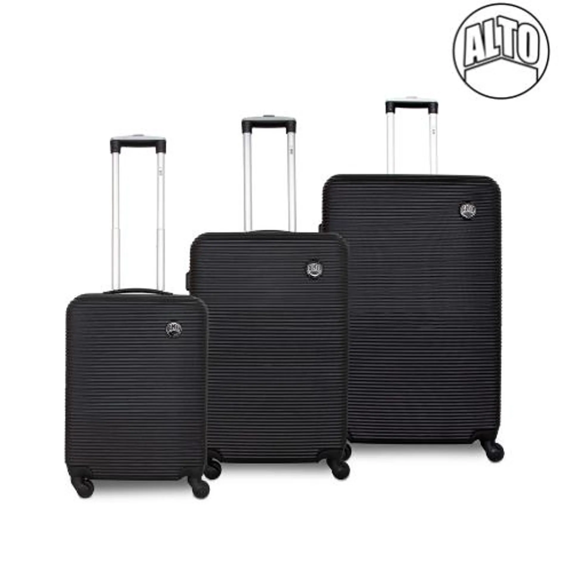 Alto Ultra ABS Suitcase - Black