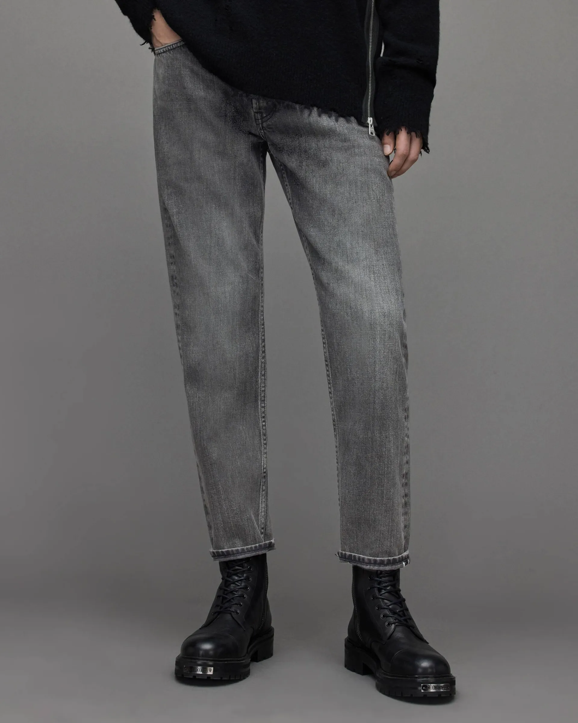 Jack Selvedge Tapered Cropped Jeans