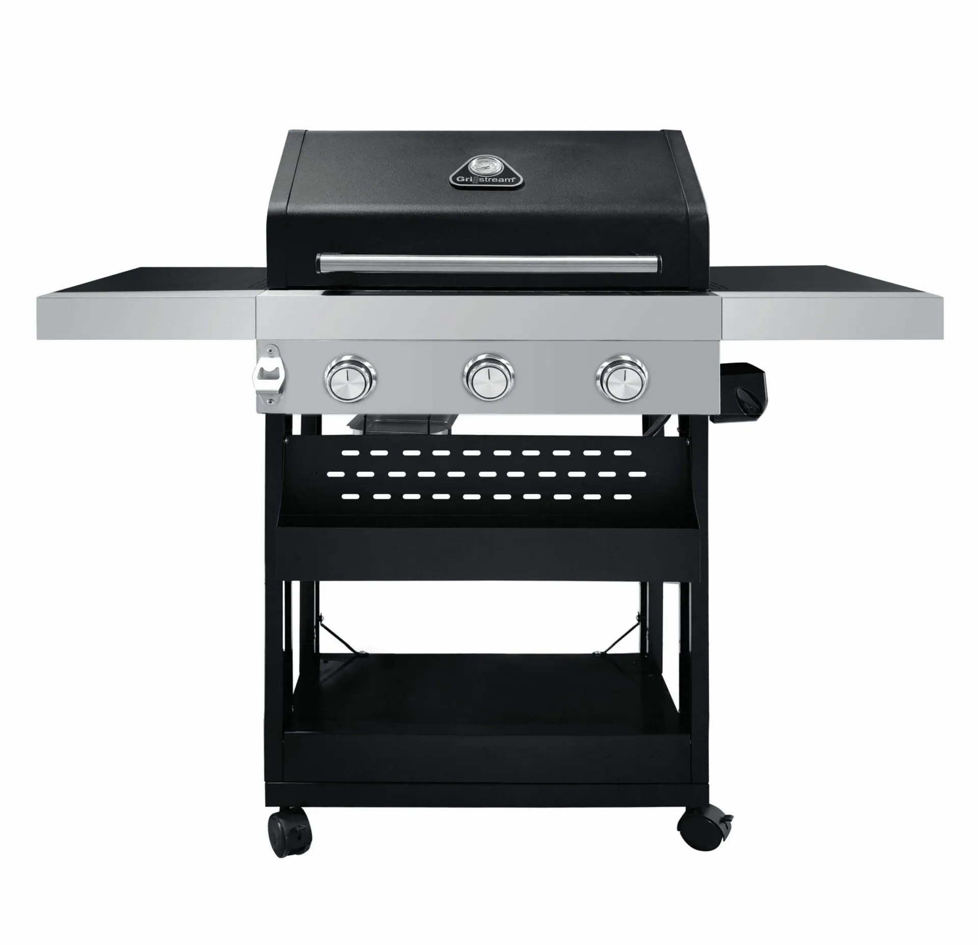 Grillstream Apex 3 Burner Gas & Charcoal BBQ