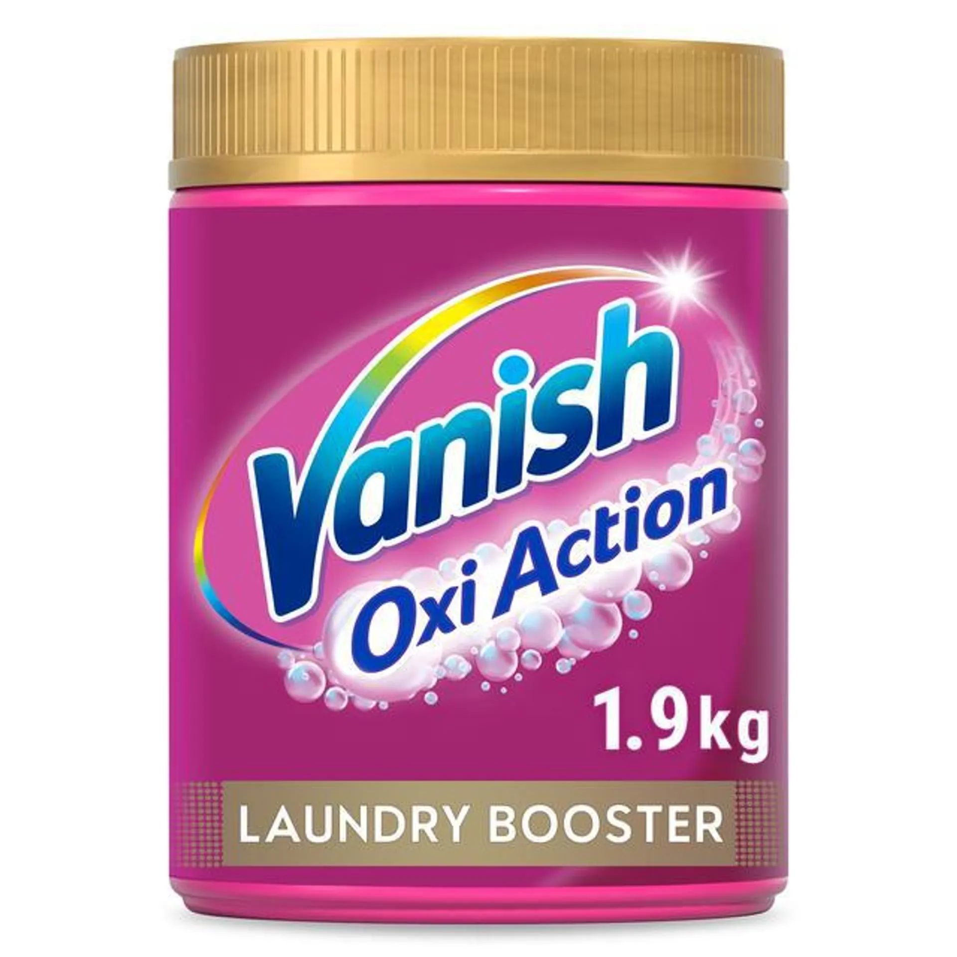 Vanish Oxi Action Fabric Stain Remover Powder Colours 1.9kg 1.9kg