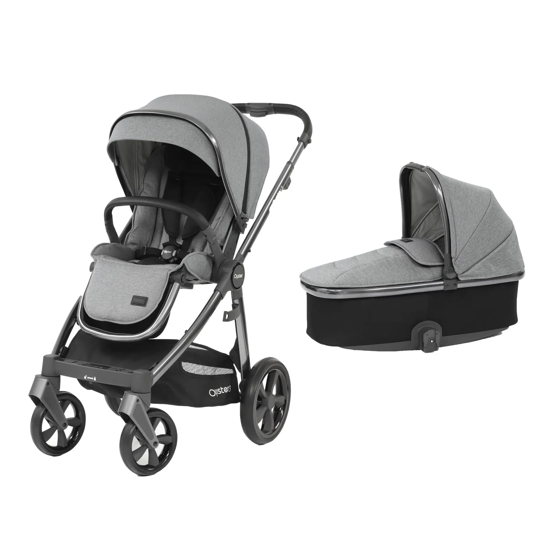 BabyStyle Oyster3 Pram & Carrycot Moon