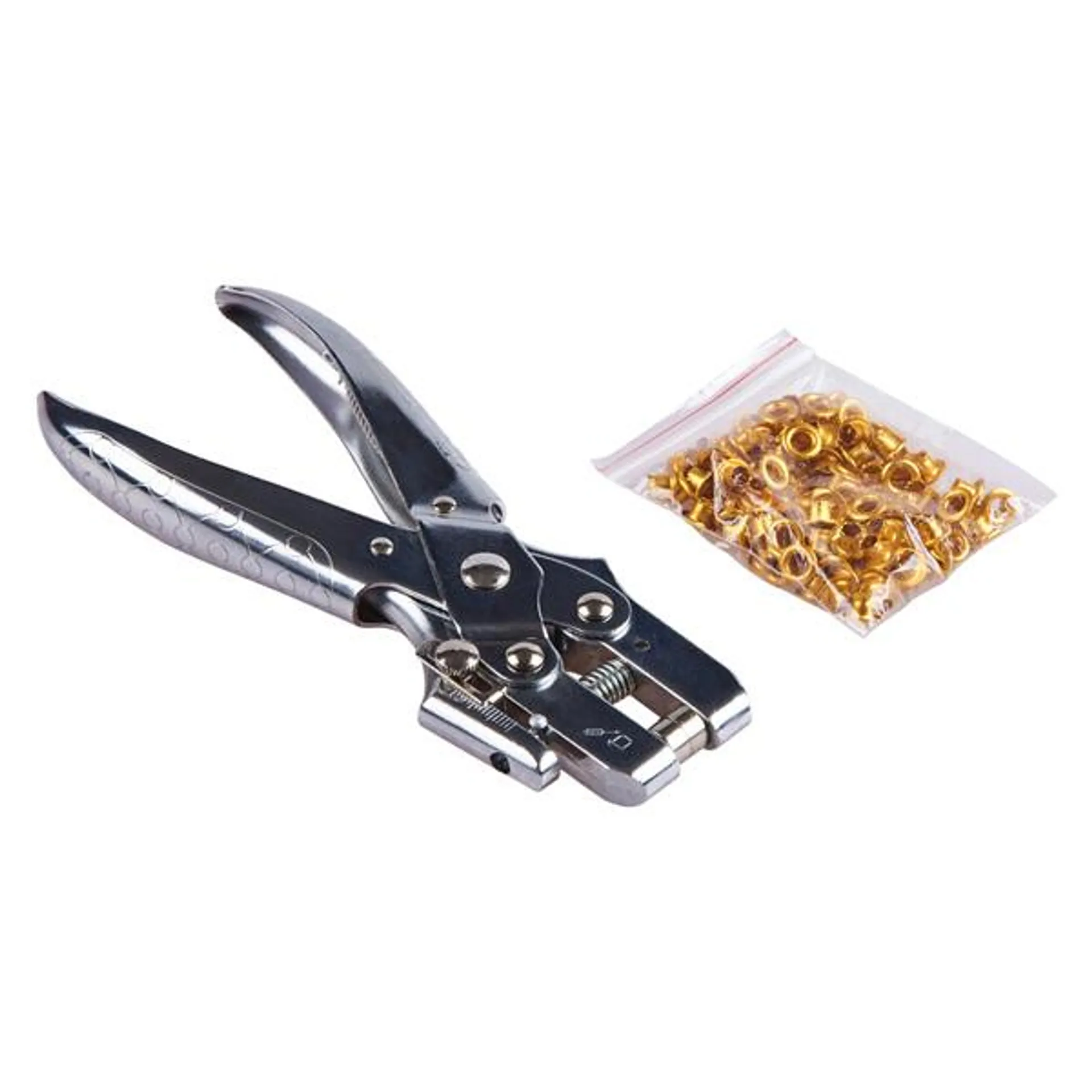 amtech Heavy Duty Eyelet Plier - With 100pc Eyelets