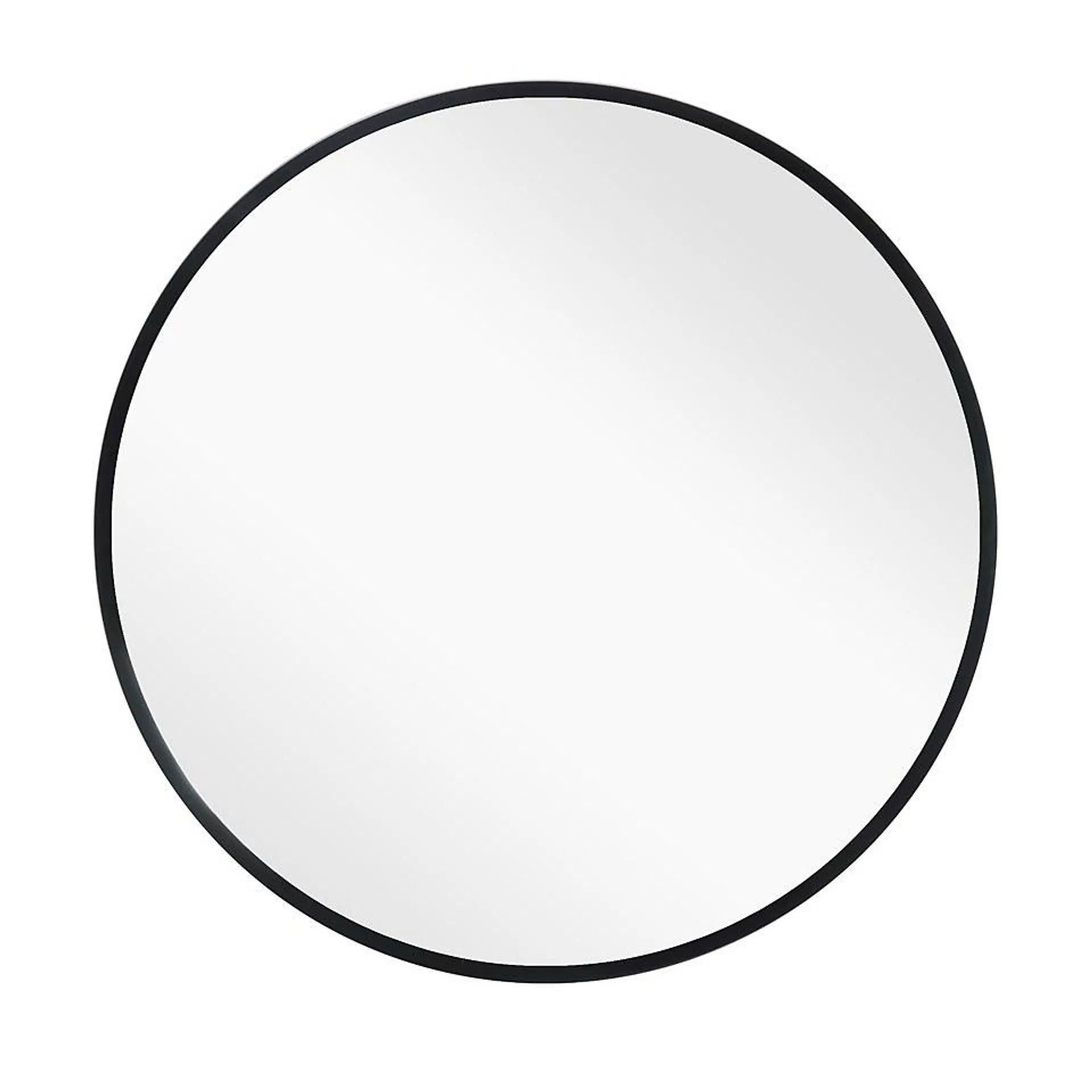 Aluminium Industrial Round Mirror - 80cm