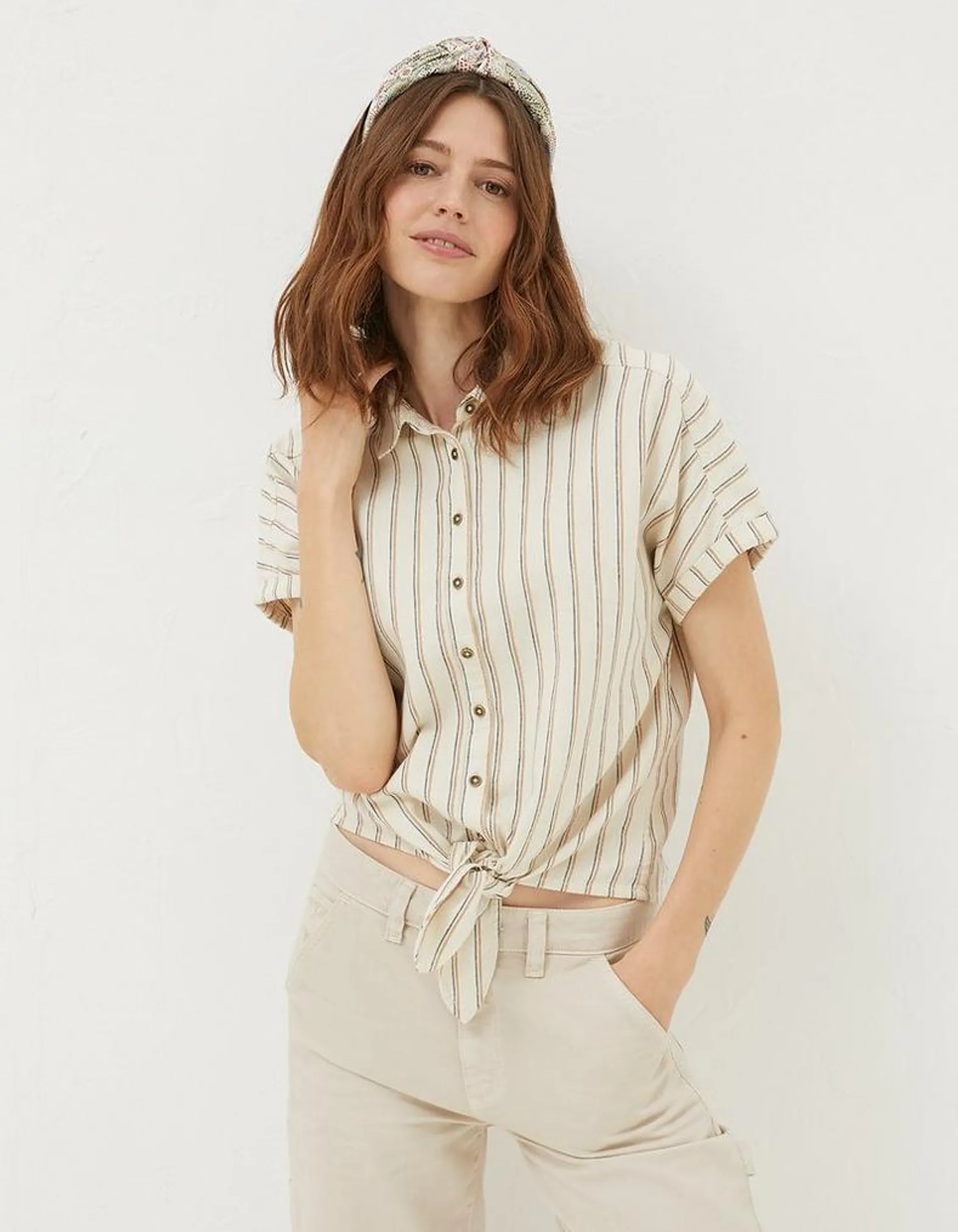 Cali Linen Blend Shirt