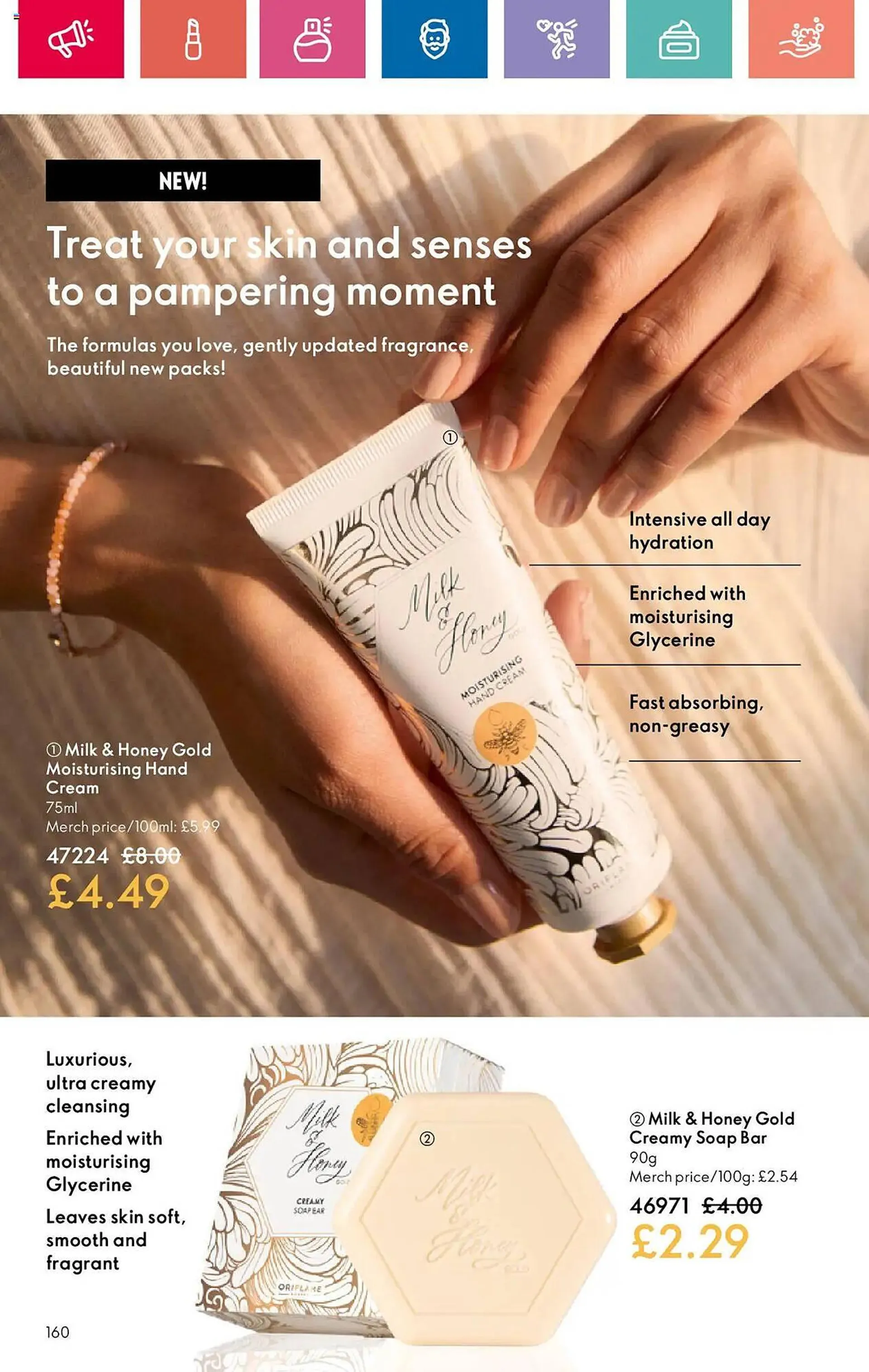 Oriflame leaflet from 23 January to 12 February 2025 - Catalogue Page 160