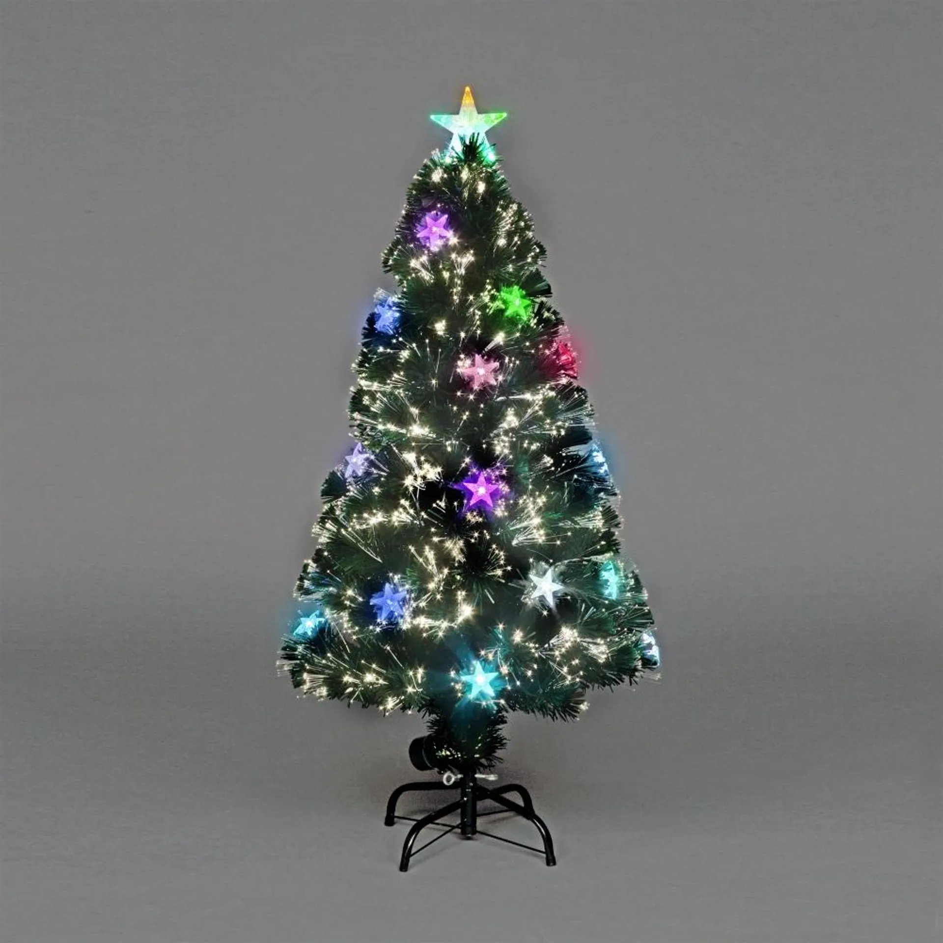 Cosmos Fibre Optic Artificial Christmas Tree