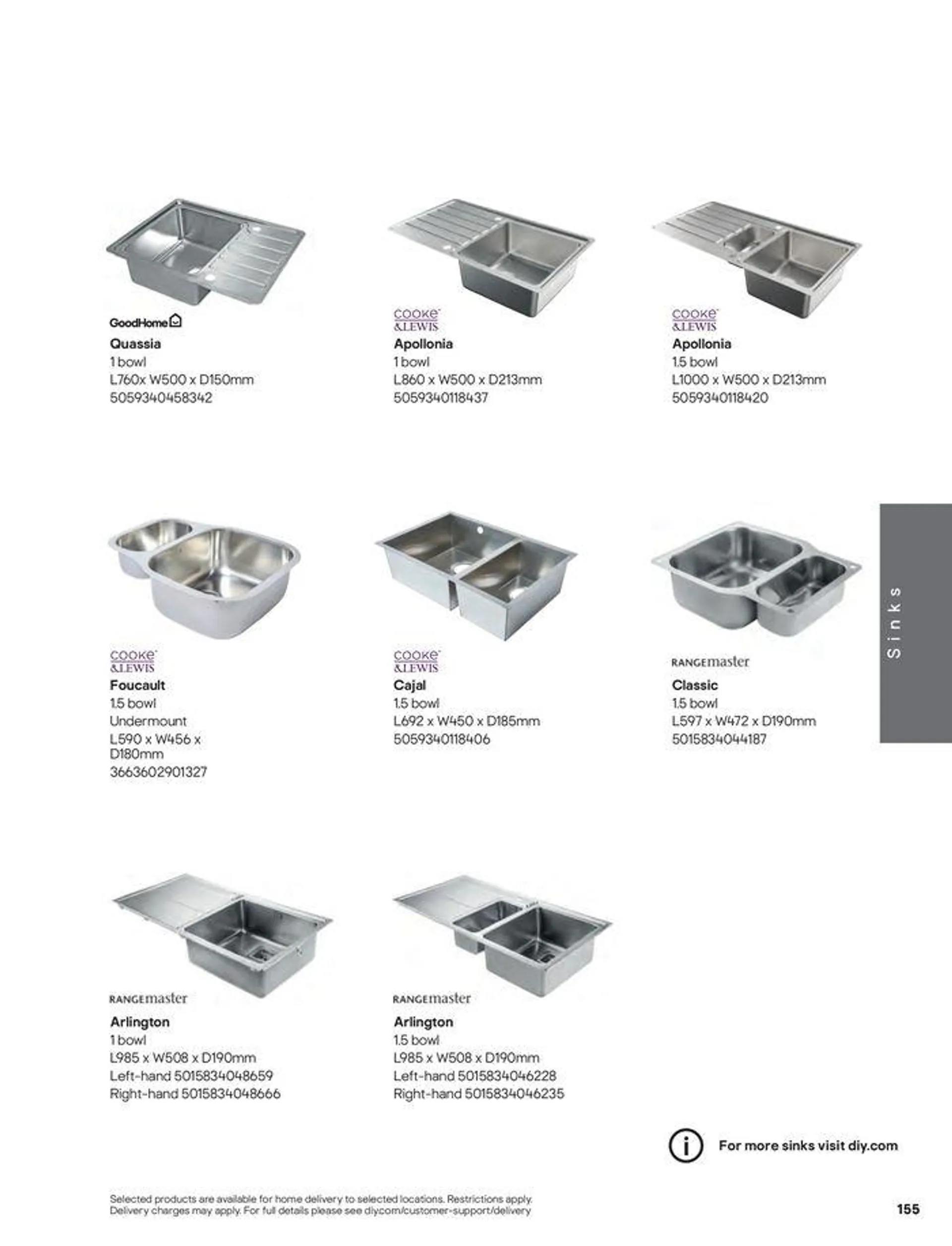 Kitchens from 16 August to 31 December 2024 - Catalogue Page 155