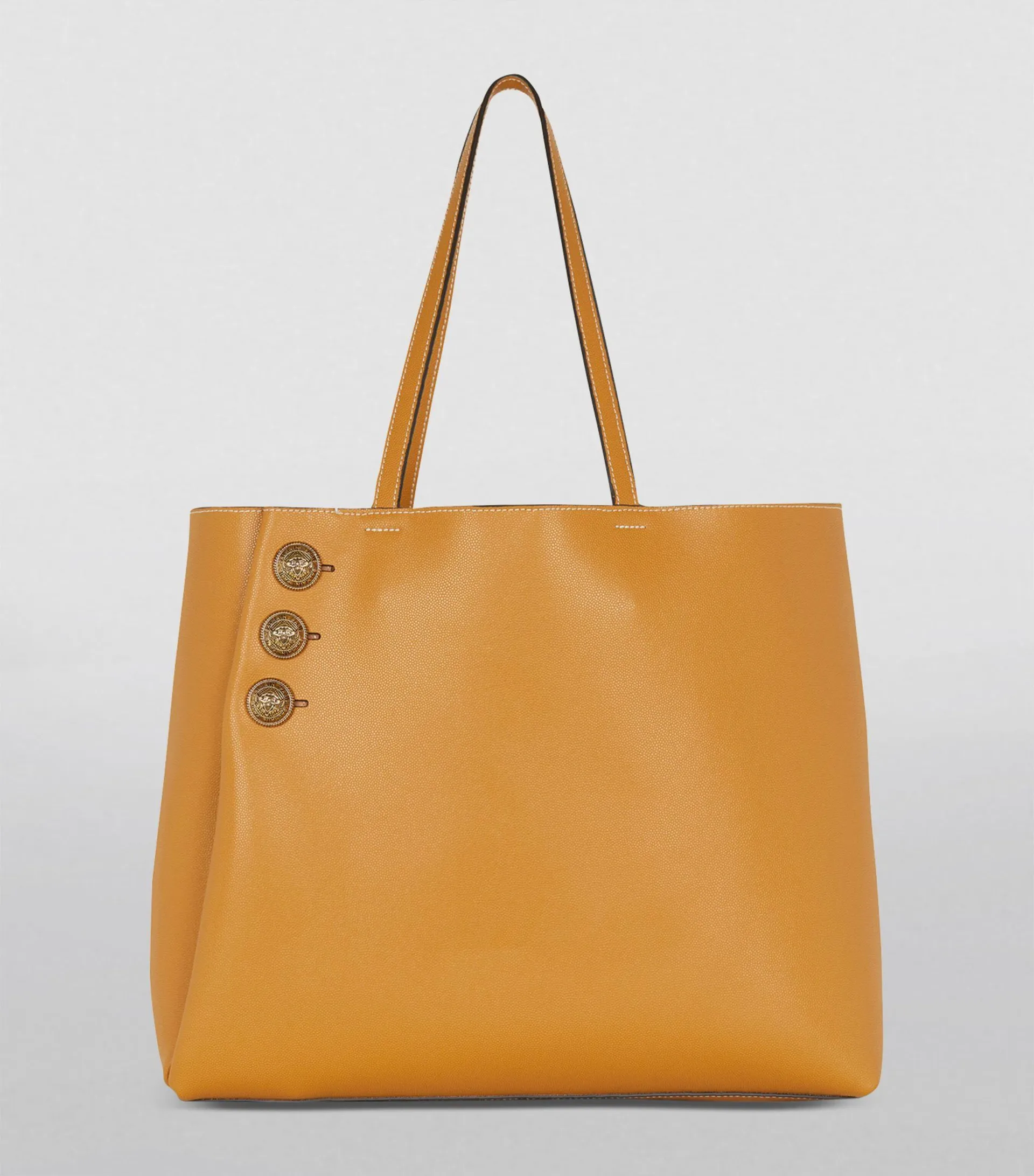 Leather Emblème Tote Bag