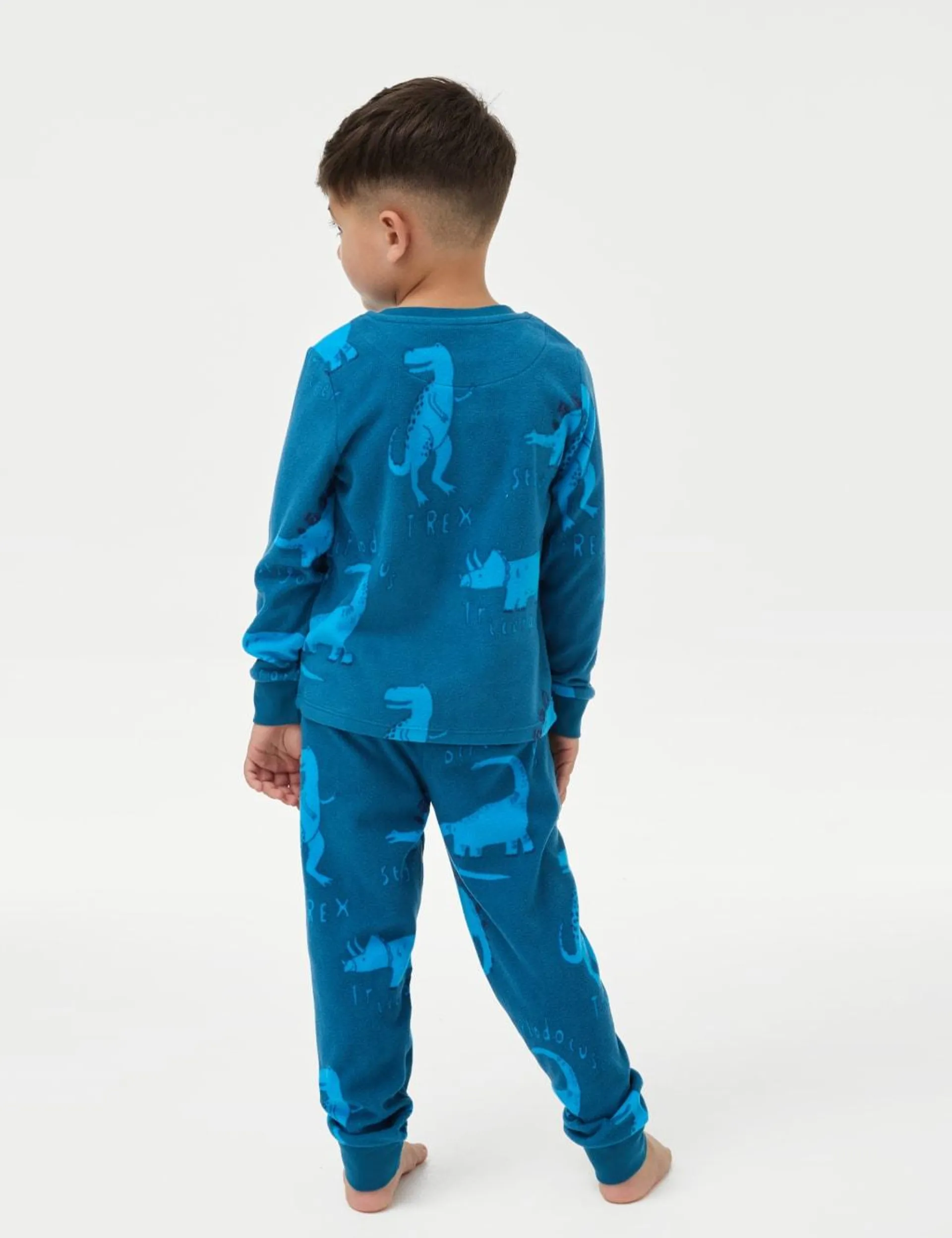 Fleece Dinosaur Pyjamas (1-8 Yrs)