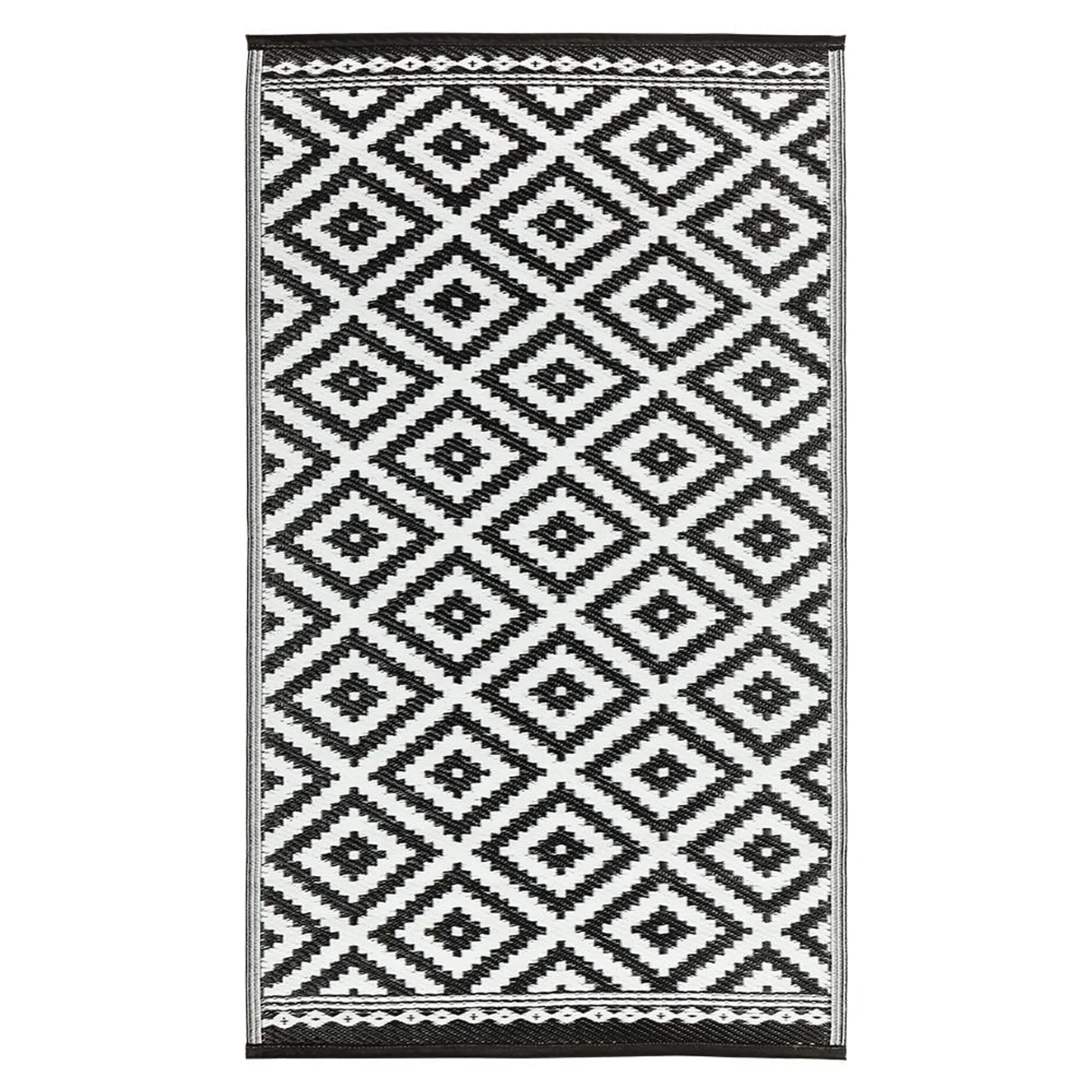 OUTDOOR RUG 90X150 - DIAMONDS