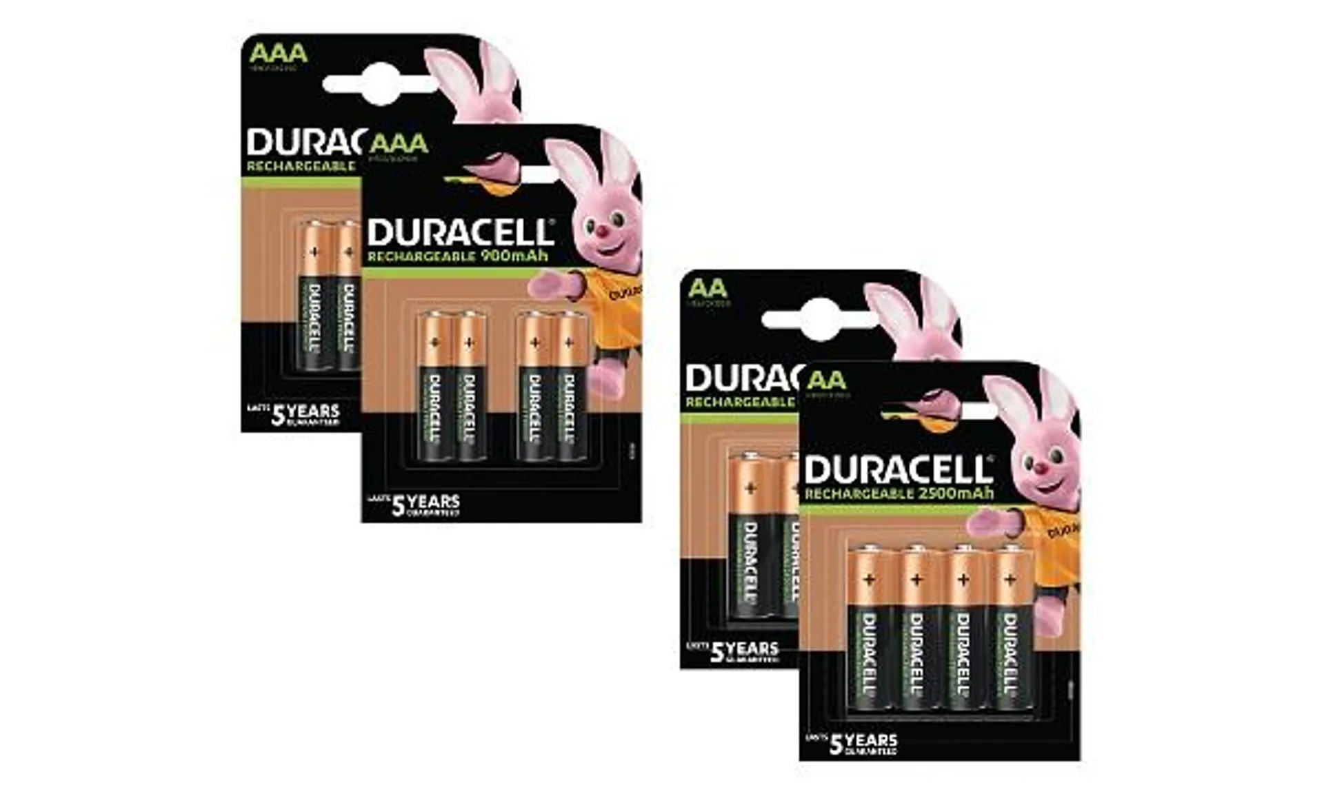 Duracell PreCharged AA / AAA 2 x 8 Packs