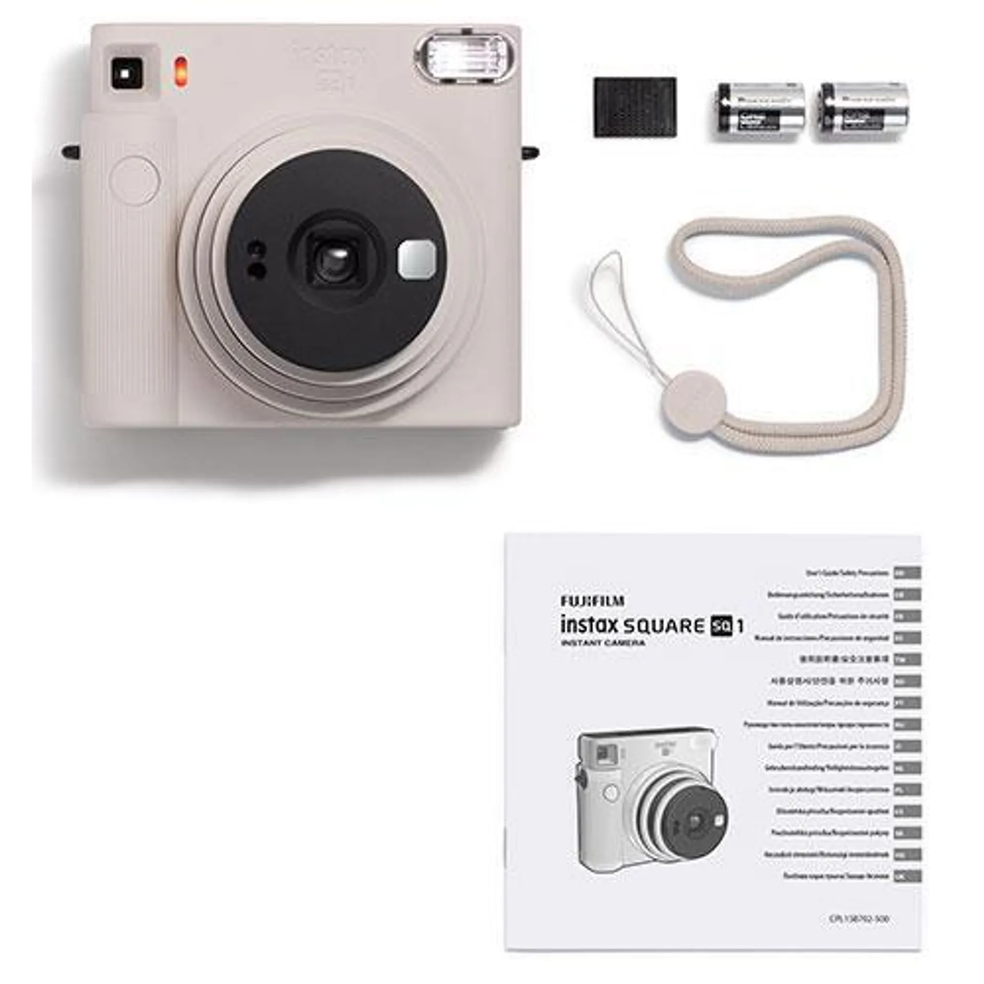 instax Square SQ1 Instant Camera in Chalk White