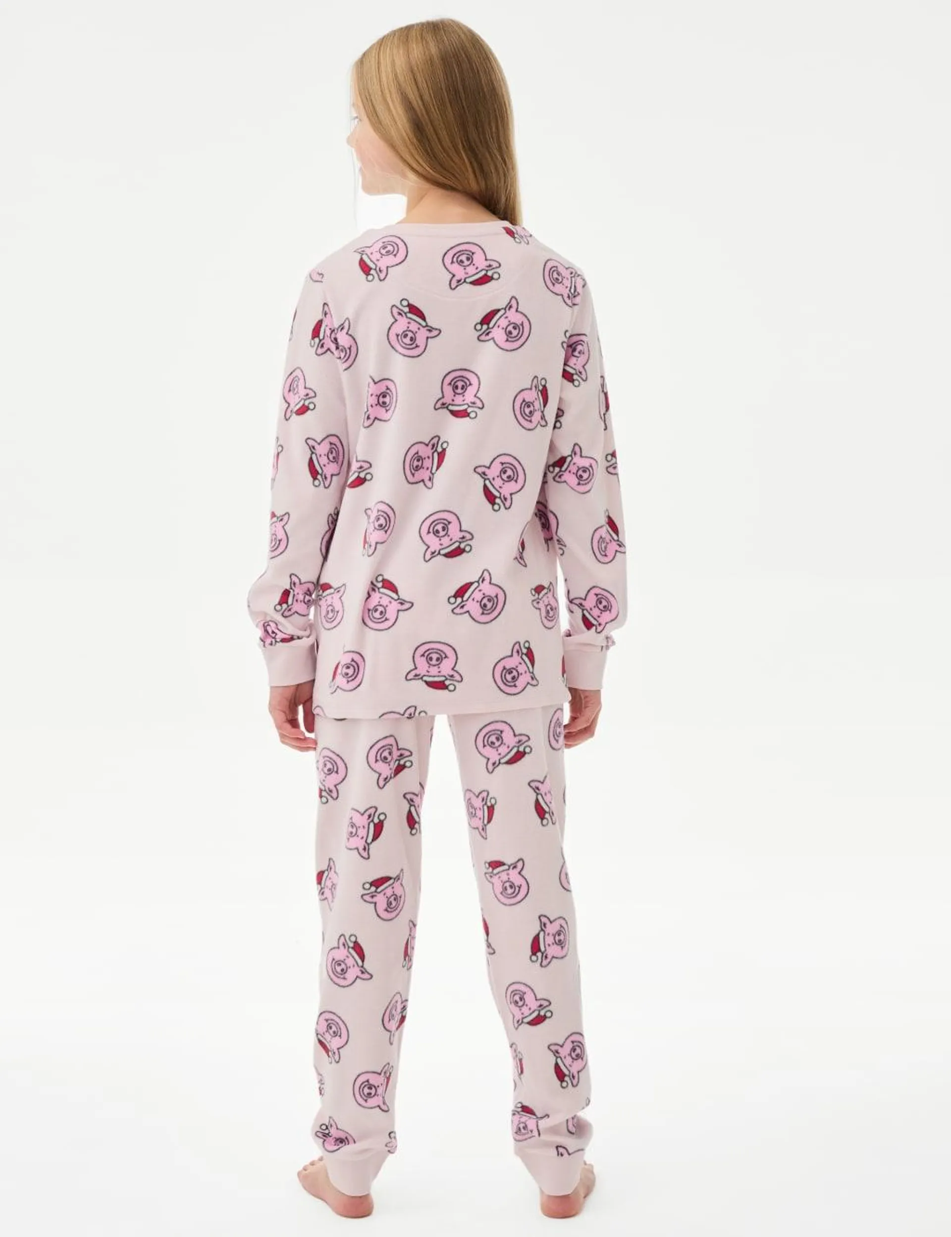 Christmas Fleece Percy Pig™ Pyjamas (1-16 Yrs)