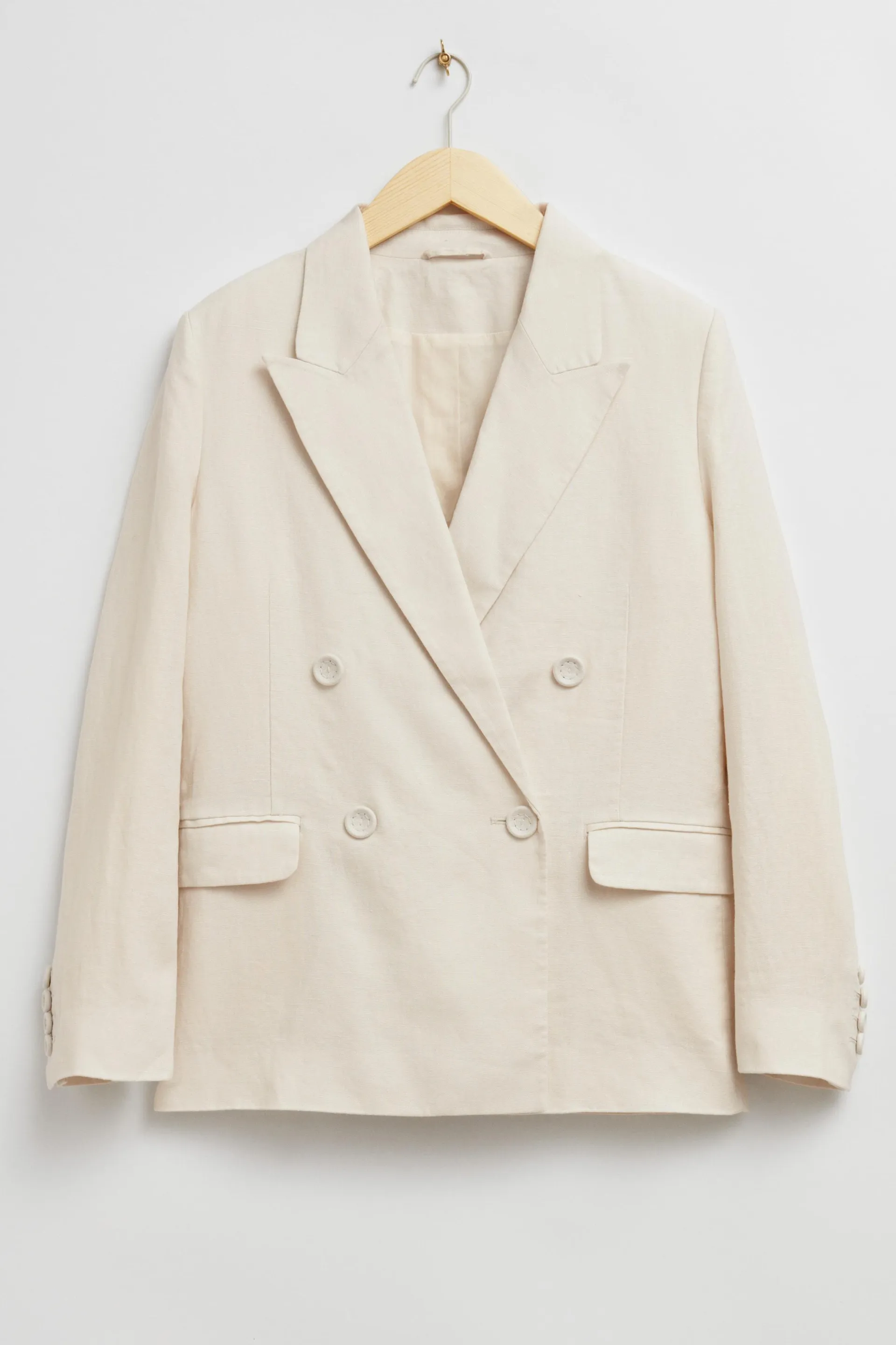 Tailored Linen Blazer