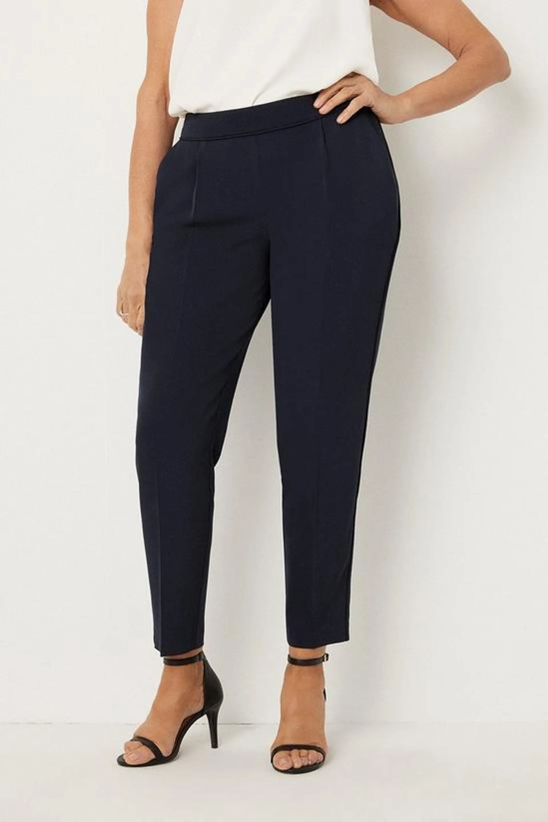 Petite Pull On Trousers