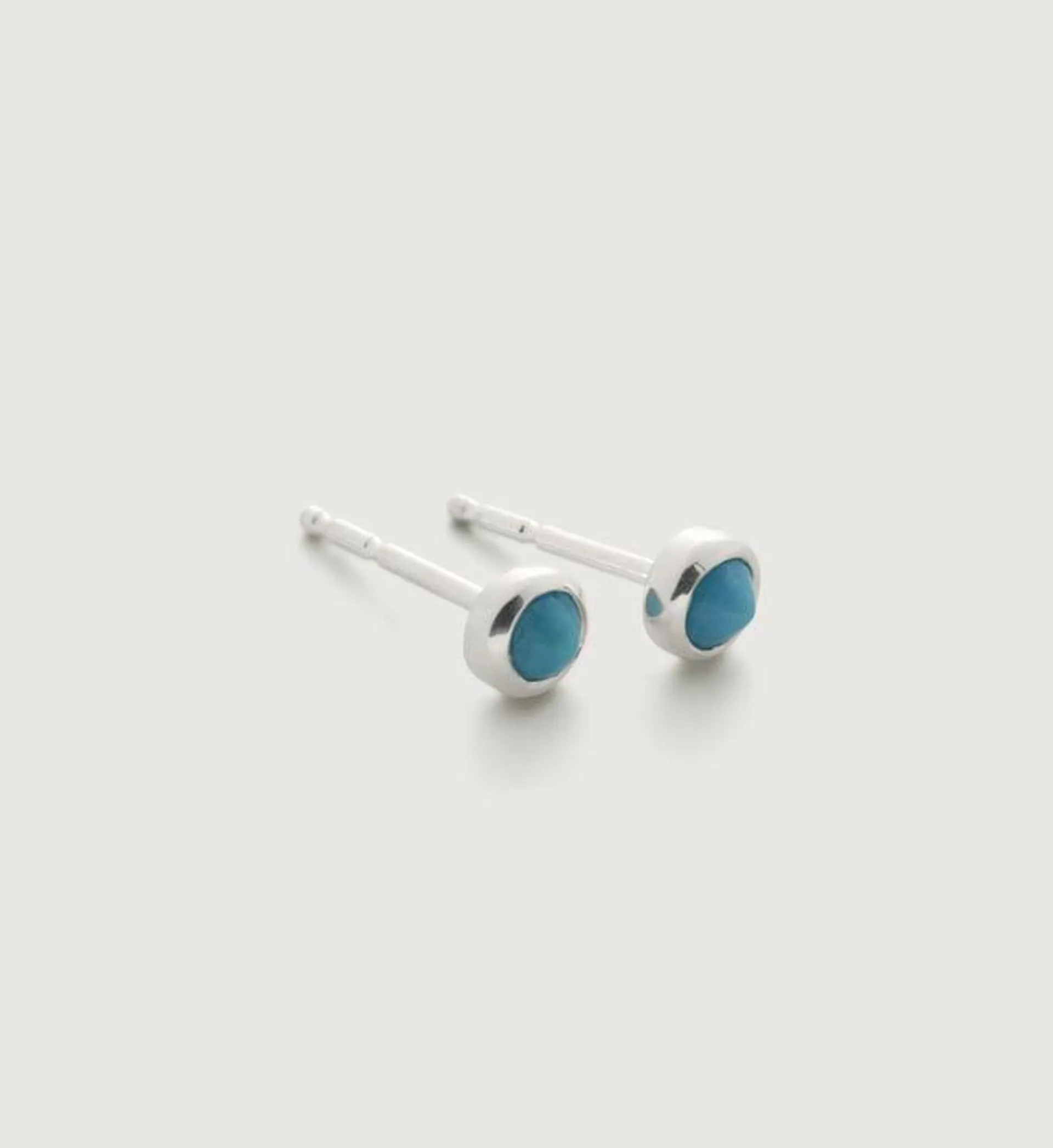 Mini Gem Stud Earrings