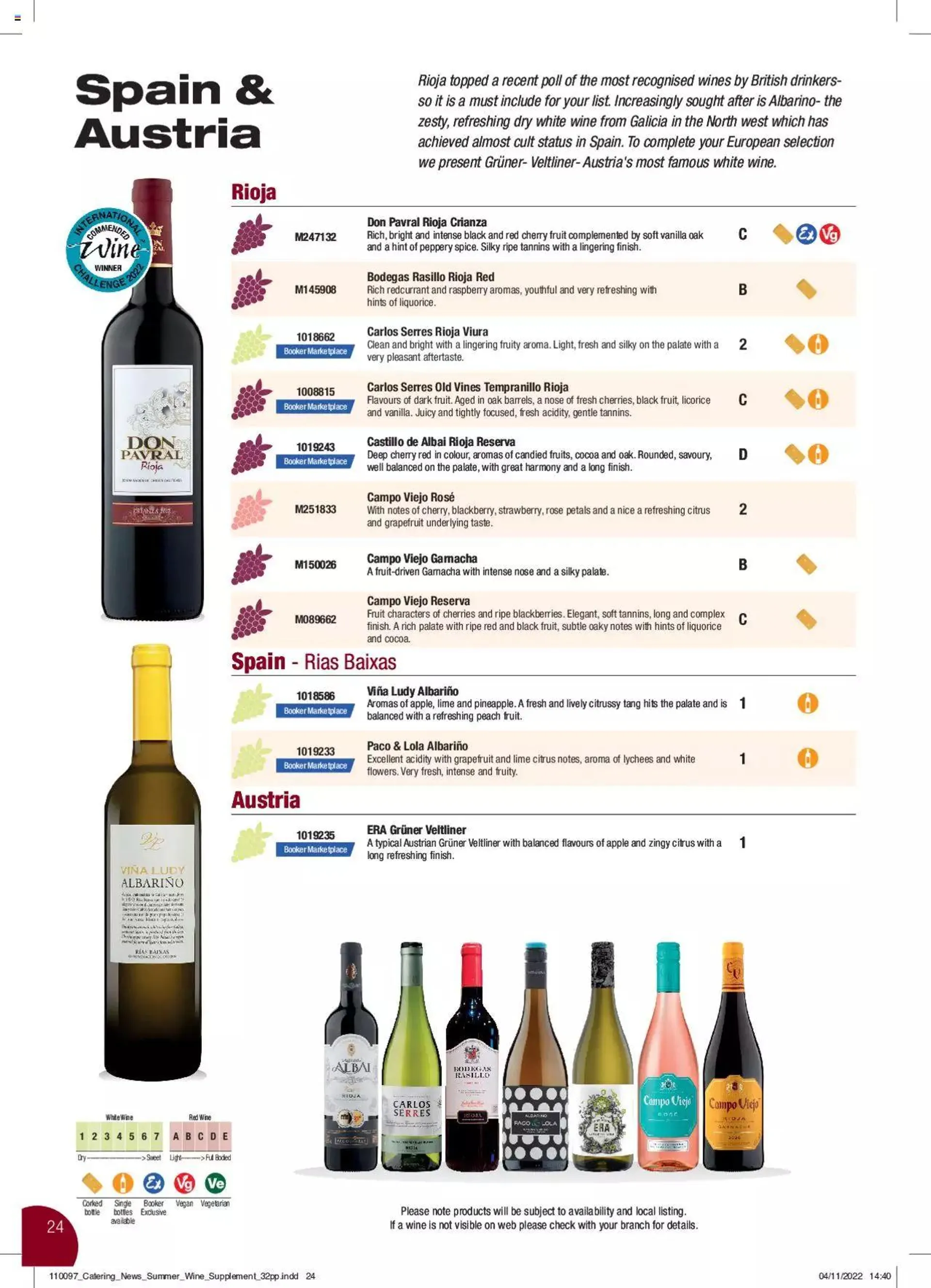 Makro Catering Wine Collection from 8 March to 6 January 2024 - Catalogue Page 24