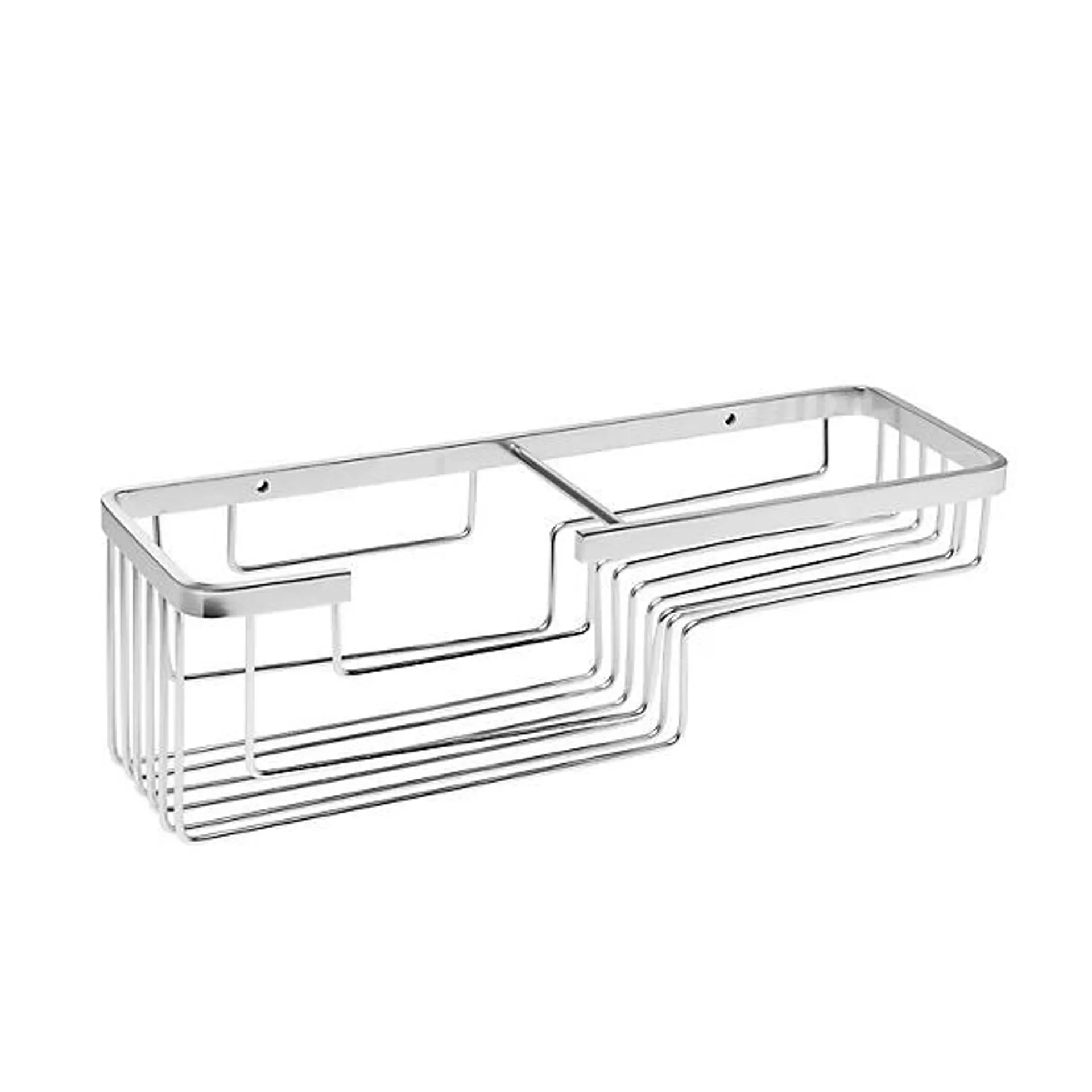 Tatay Ice Collection Aluminium Stepped Shower Caddy