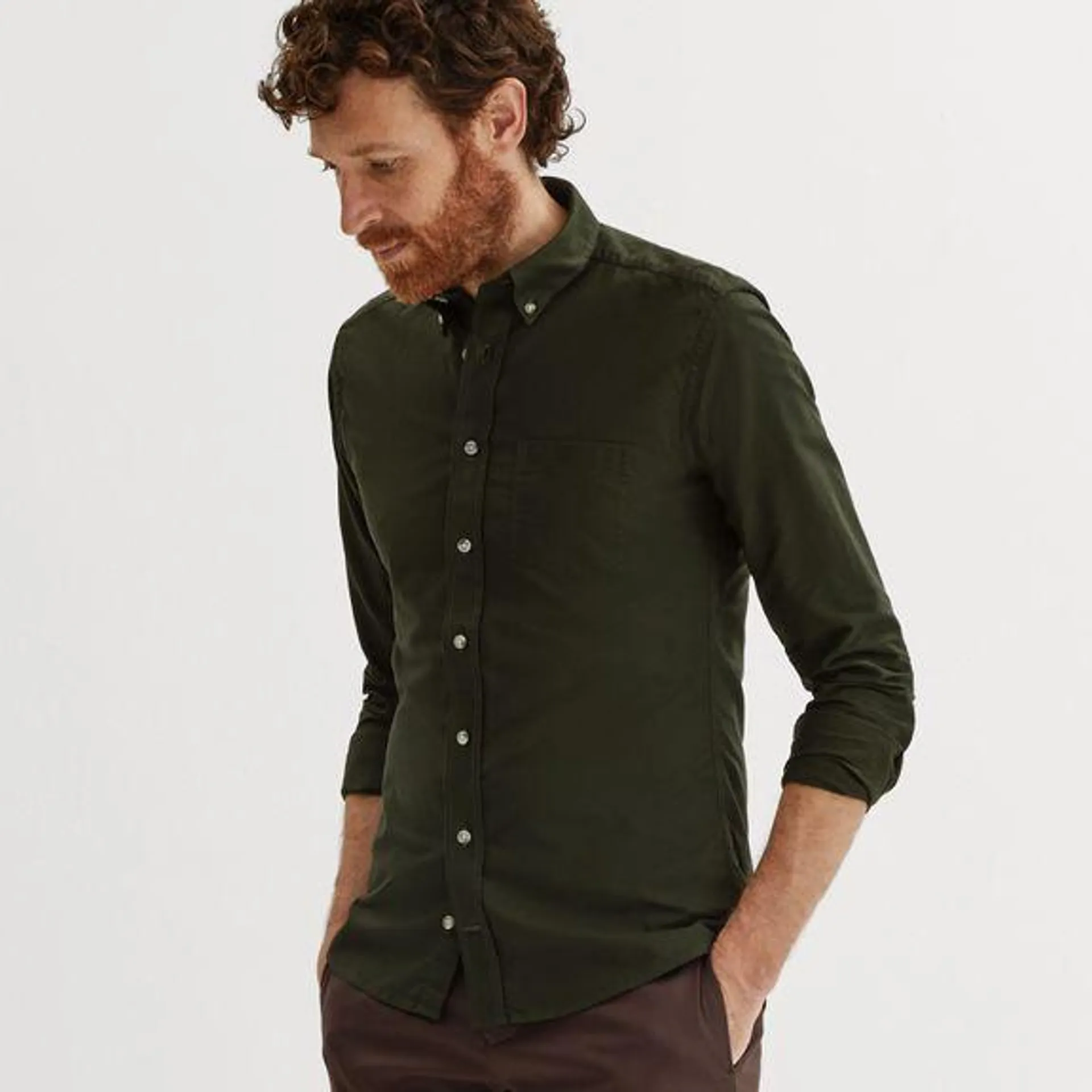 Green Oxford Shirt