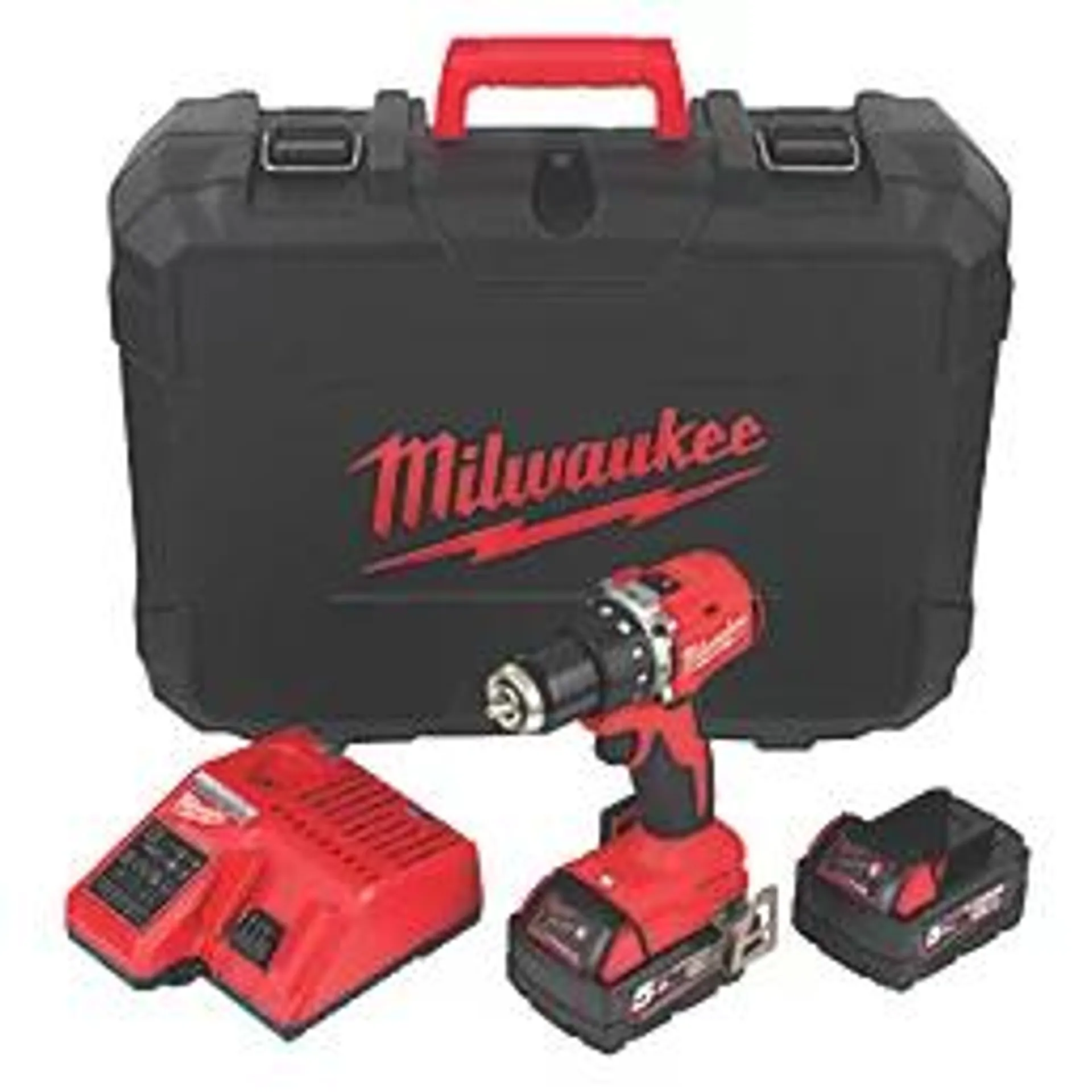 Milwaukee Next Generation M18BLPDRC-502C 18V 2 x 5.0Ah Li-Ion RedLithium Brushless Cordless Combi Drill