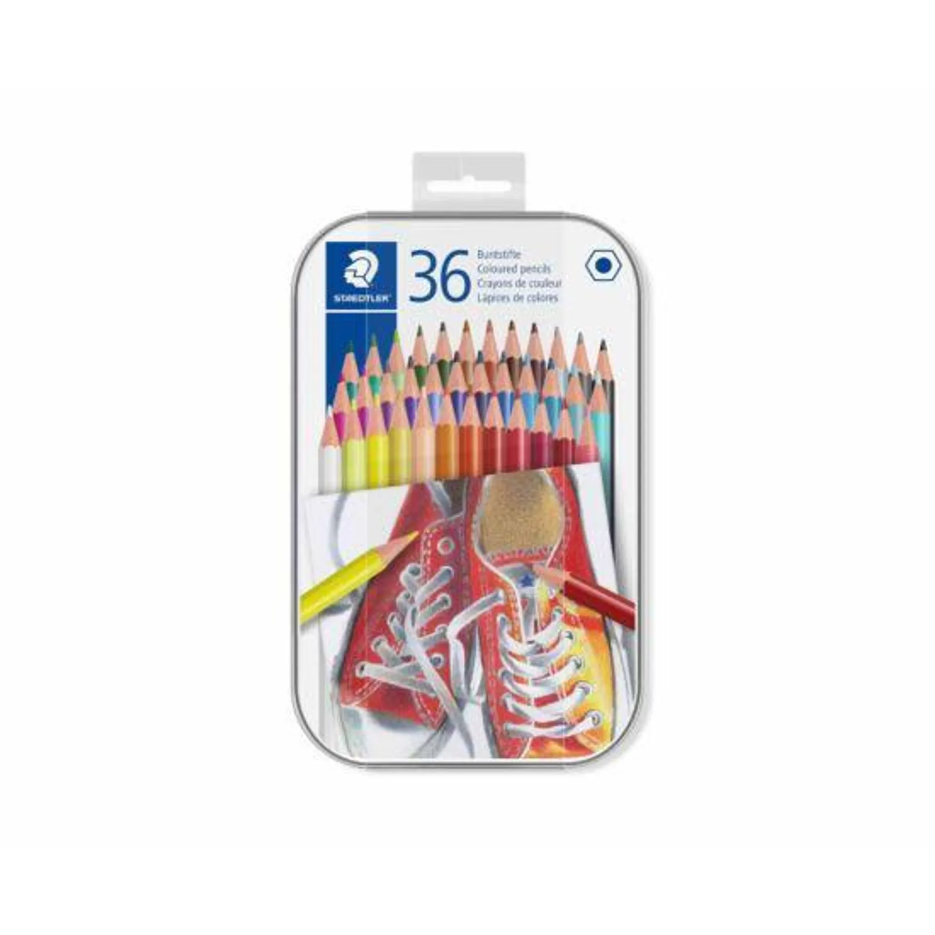 Staedtler Colouring Pencils Tin Pack of 36