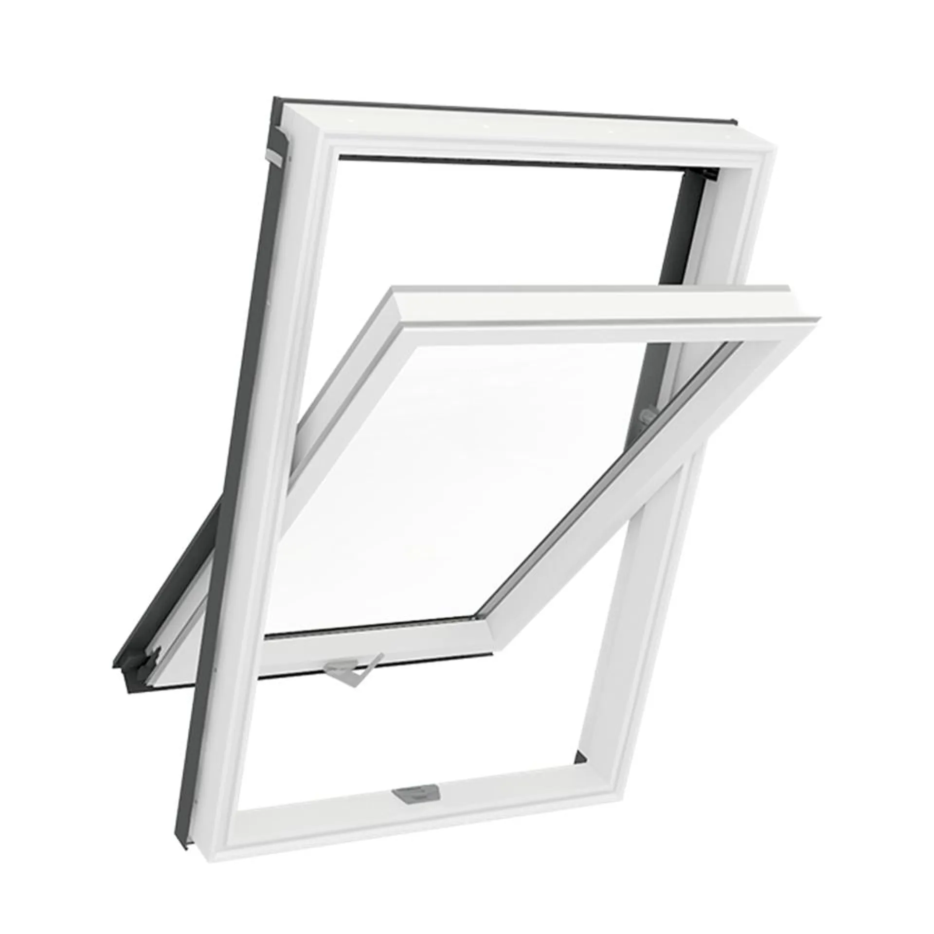 Solstro AAY B910 | Wooden window with white finish and double glazing