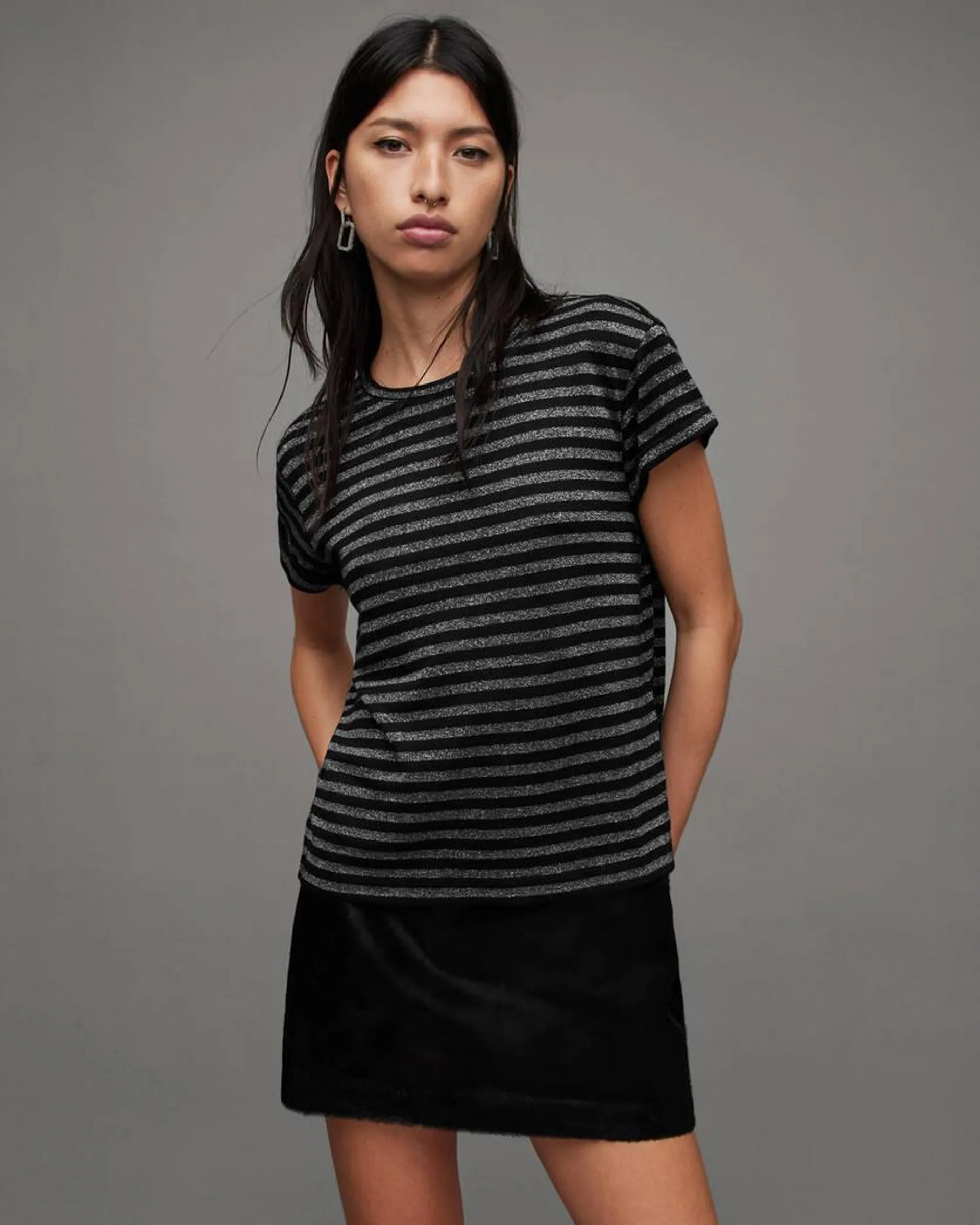 Anna Stripe Short Sleeve T-Shirt