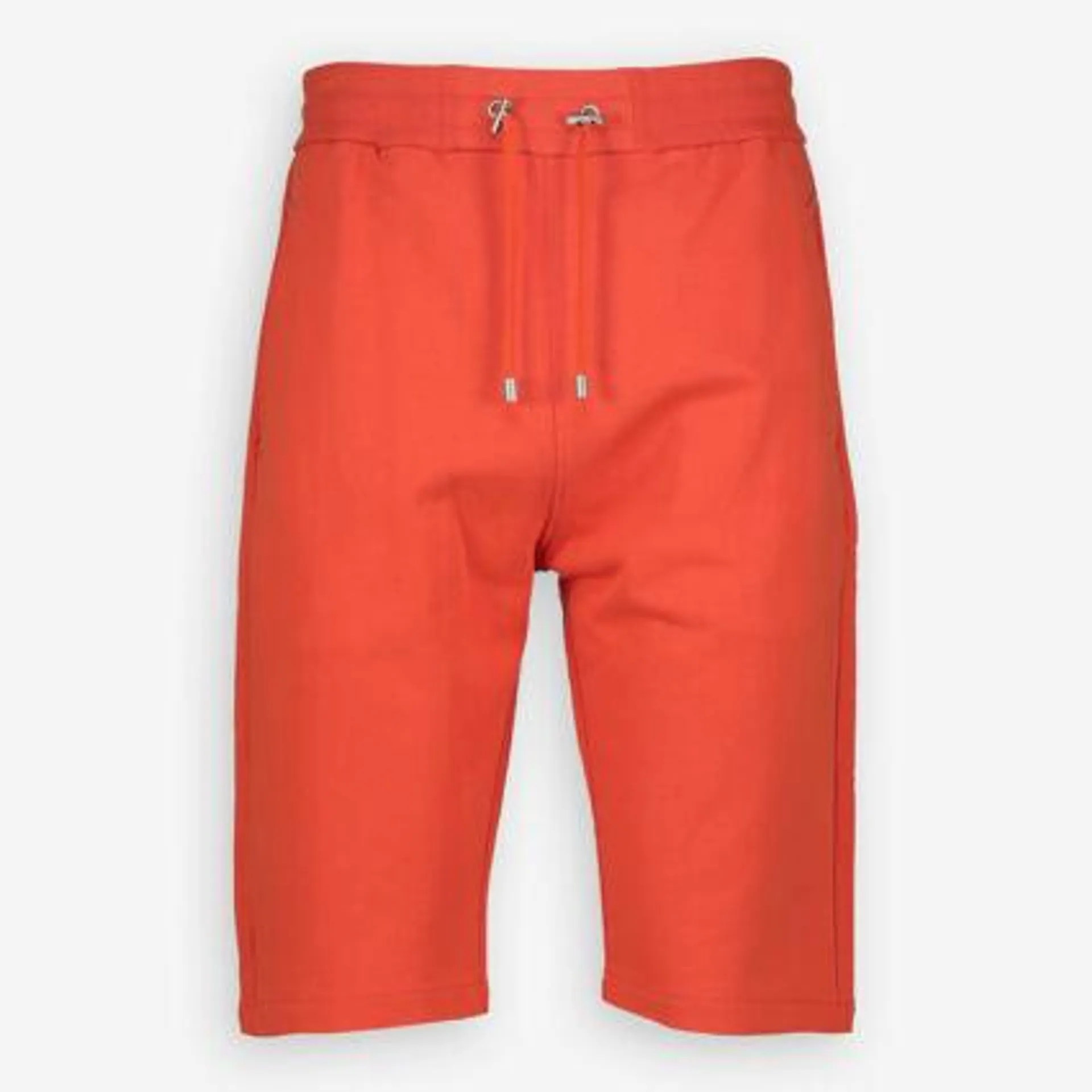 Orange Embossed Shorts