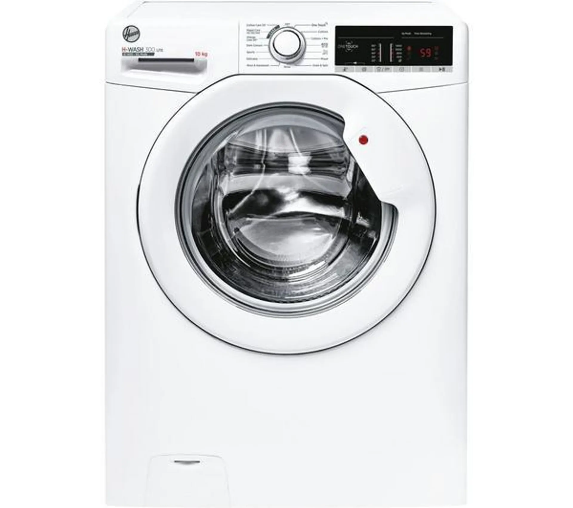 HOOVER H-Wash 300 H3W 410TAE NFC 10 kg 1400 Spin Washing Machine - White